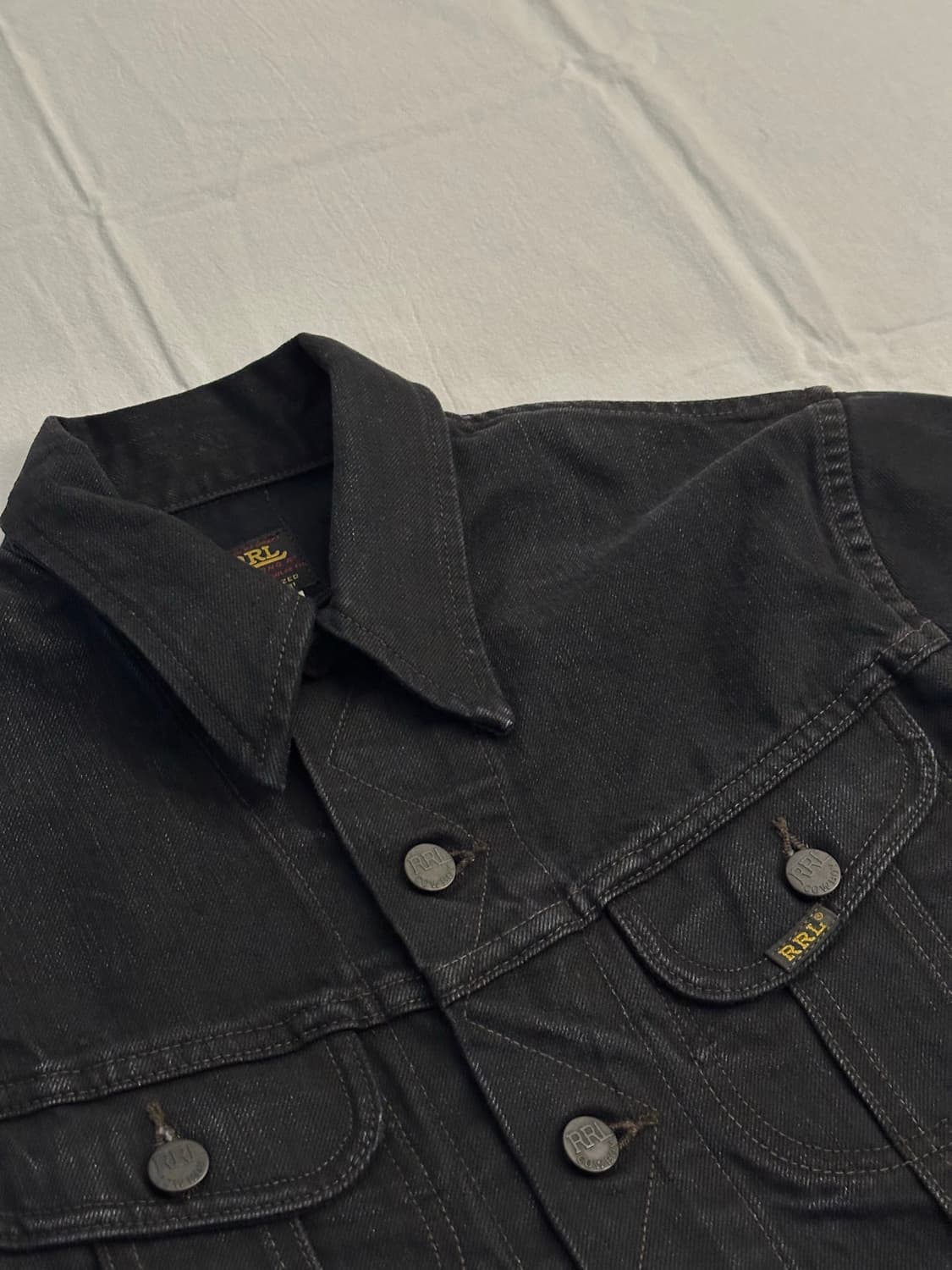 RRL 더블알엘 lot 271 블랙 트러커 자켓 상품이미지2