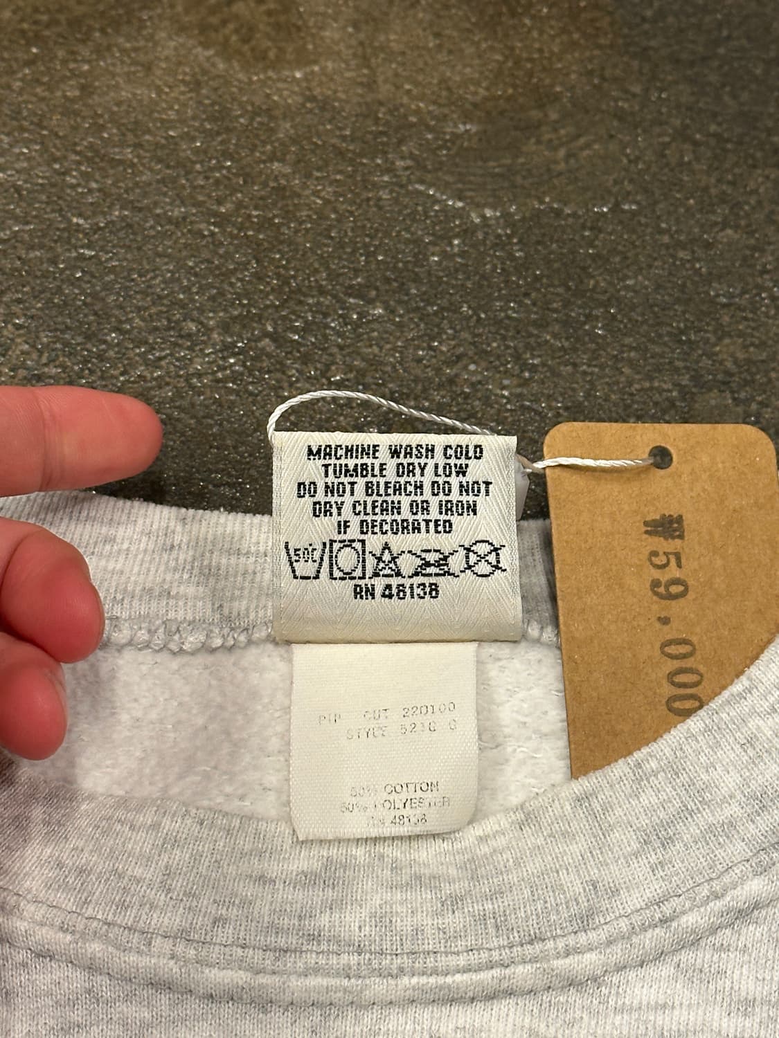 90s Made in USA Nutmeg NFL 스웻셔츠 L 상품이미지5