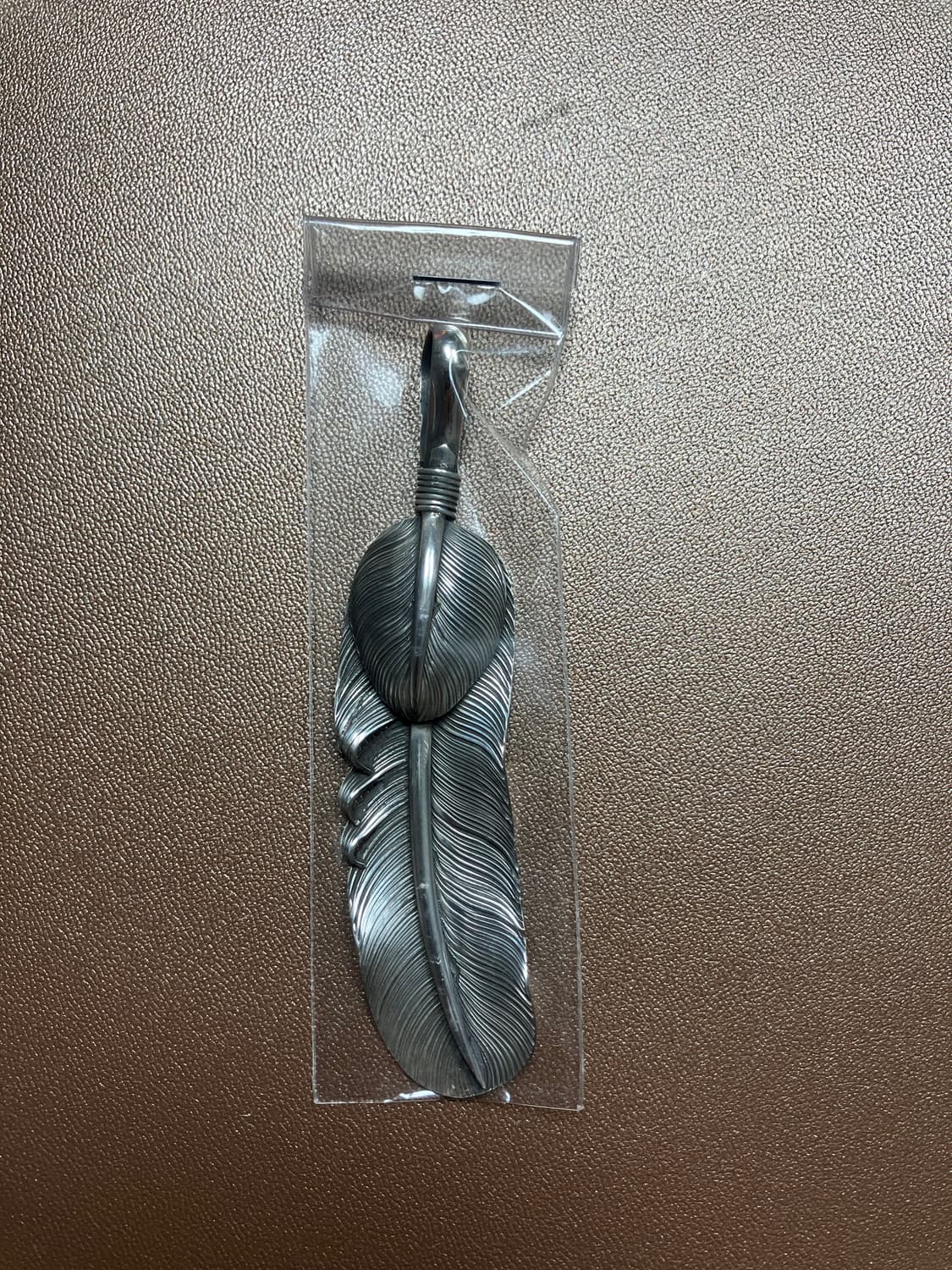 네이티브 아메리칸 실버 깃털 페더 펜던트 상품이미지1