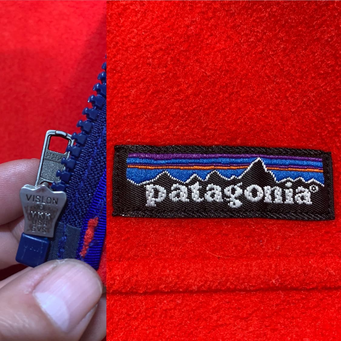 PATAGONIA 파타고니아 풀집업 플리스 베스트(캐나다 메이드)유니색스 상품이미지5