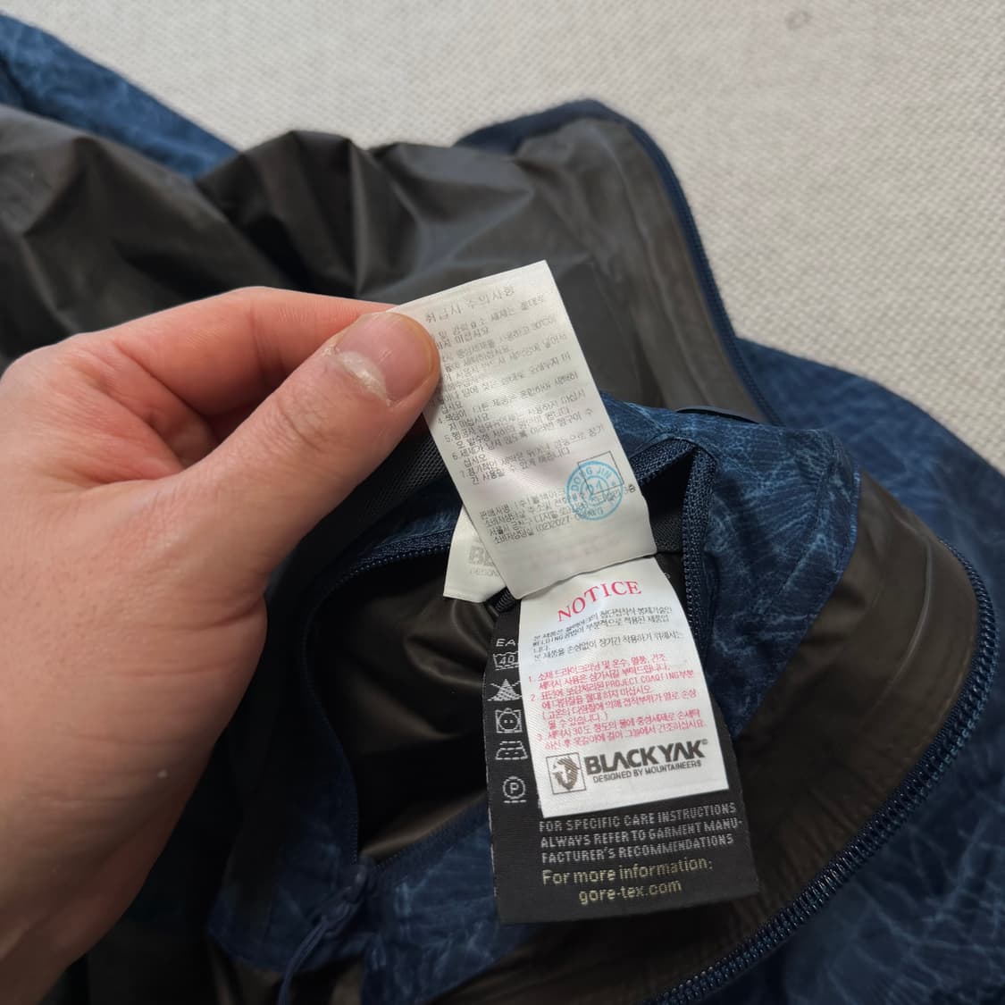 블랙야크 40주년 고어텍스 바람막이 자켓 상품이미지6
