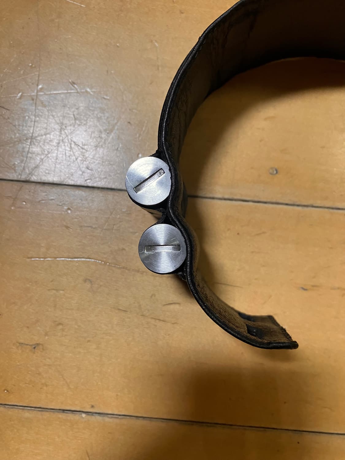 Jean paul gaultier 장폴고티에 불렛 케이스 레더 손목시계 상품이미지6