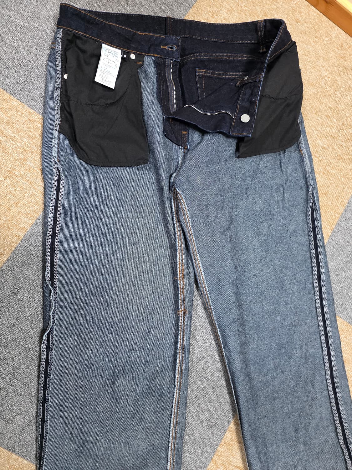 무신사 스탠다드 데님팬츠 [34인치] 상품이미지9