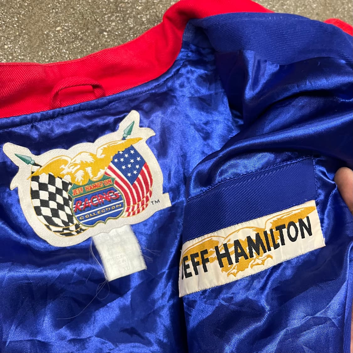 00s 제프해밀턴 나스카 플레임 레이싱 자켓 (110) 상품이미지8