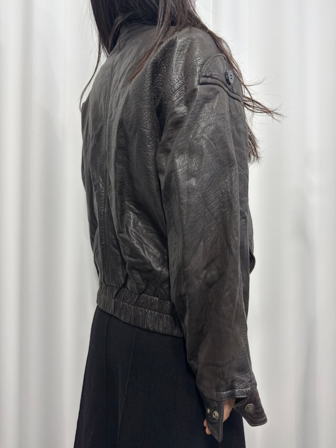 comstock leather jacket 상품이미지5