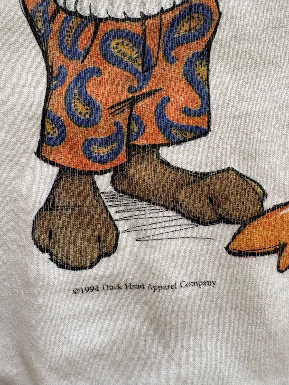 90' Duck head  USA Sweatshirt.  상품이미지4