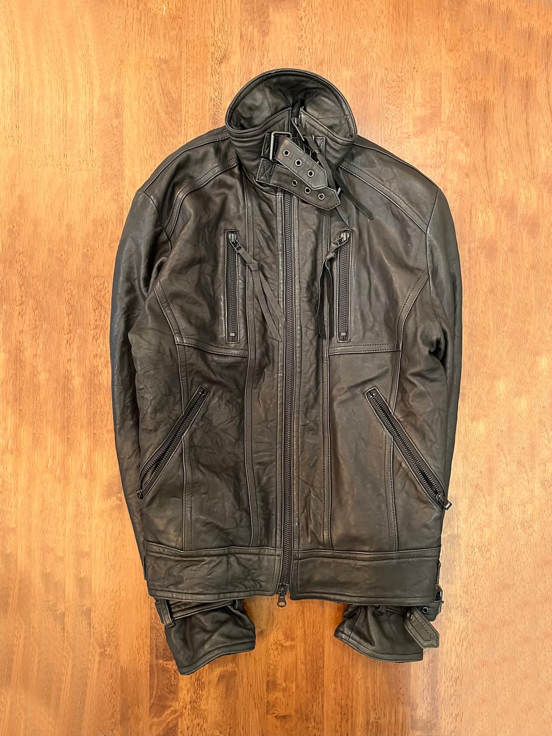 5351 Pour Les Hommes 램스킨 싱글 라이더 재킷 상품이미지1