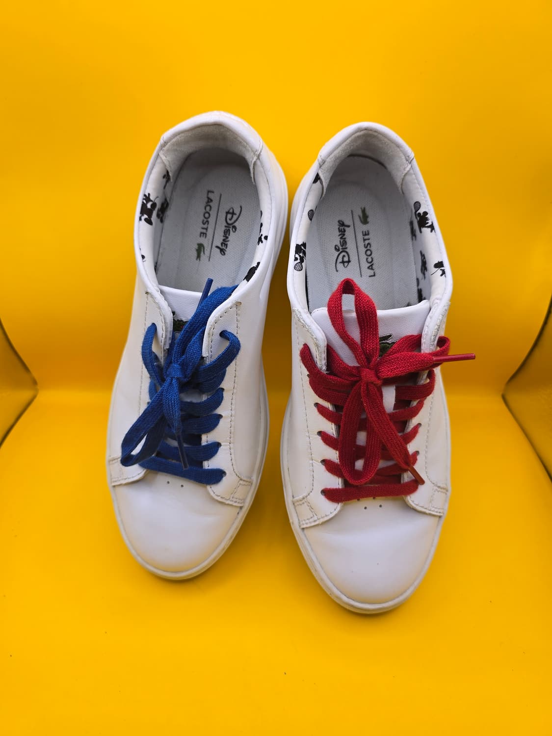 라코스테 와 디즈니 미키마우스콜라보 스니커즈 235 상품이미지3