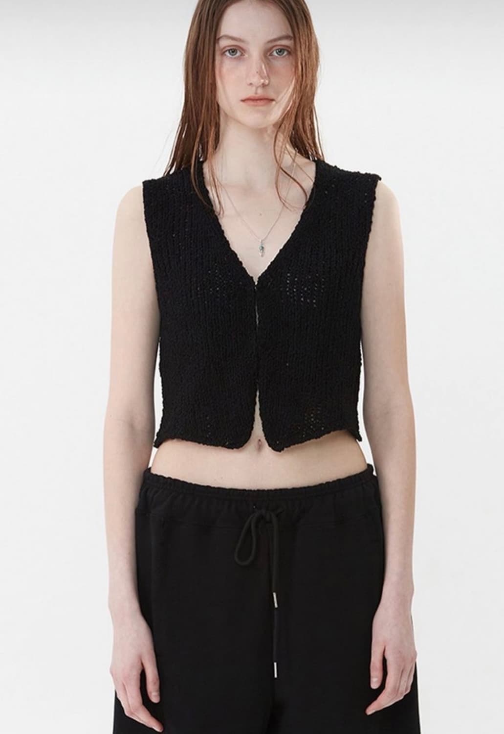 더오픈프로덕트 오픈와이와이 니트 베스트 상품이미지1