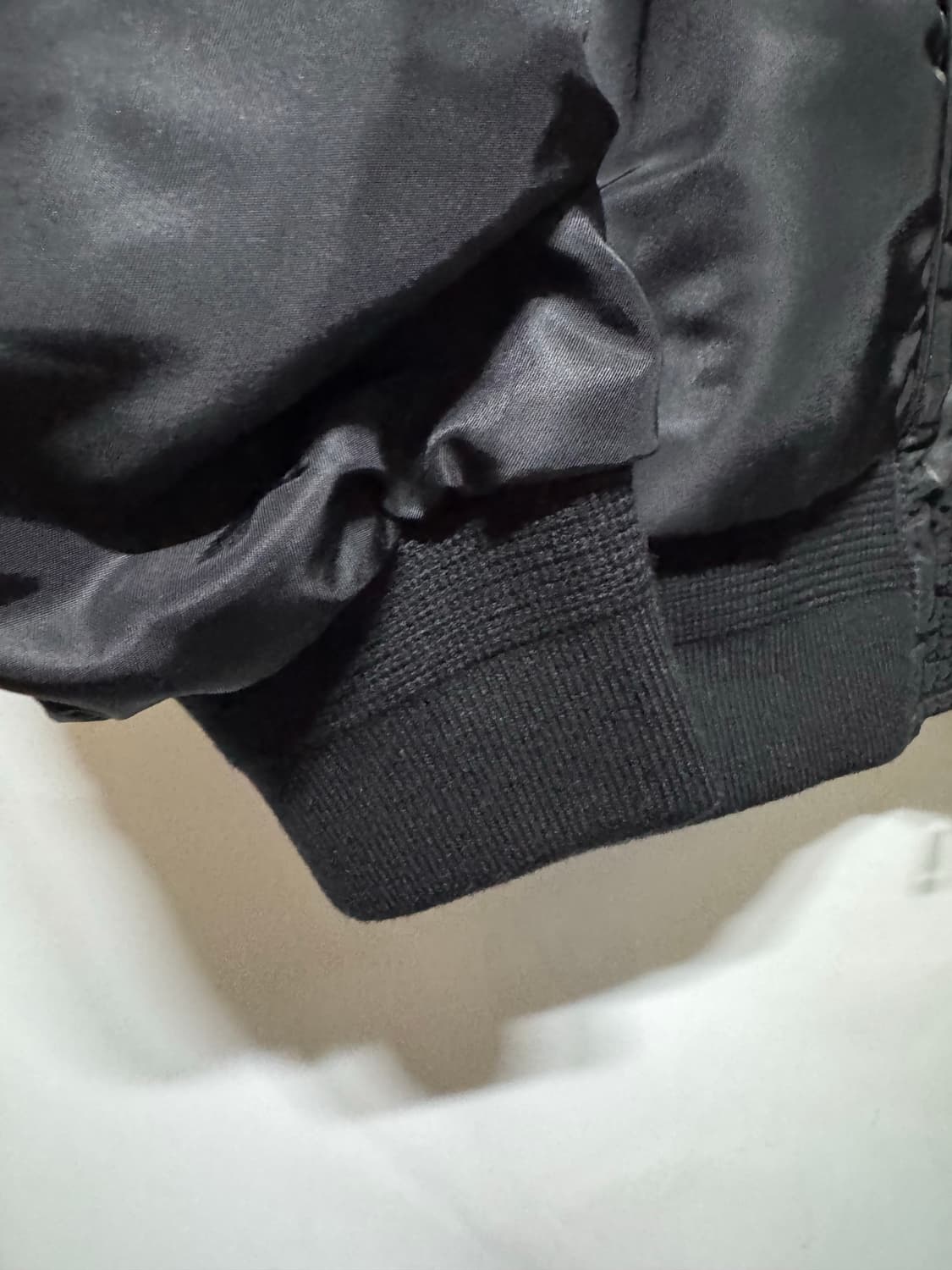 100 시스템 레이어드 MA-1 봄버 자켓 상품이미지4