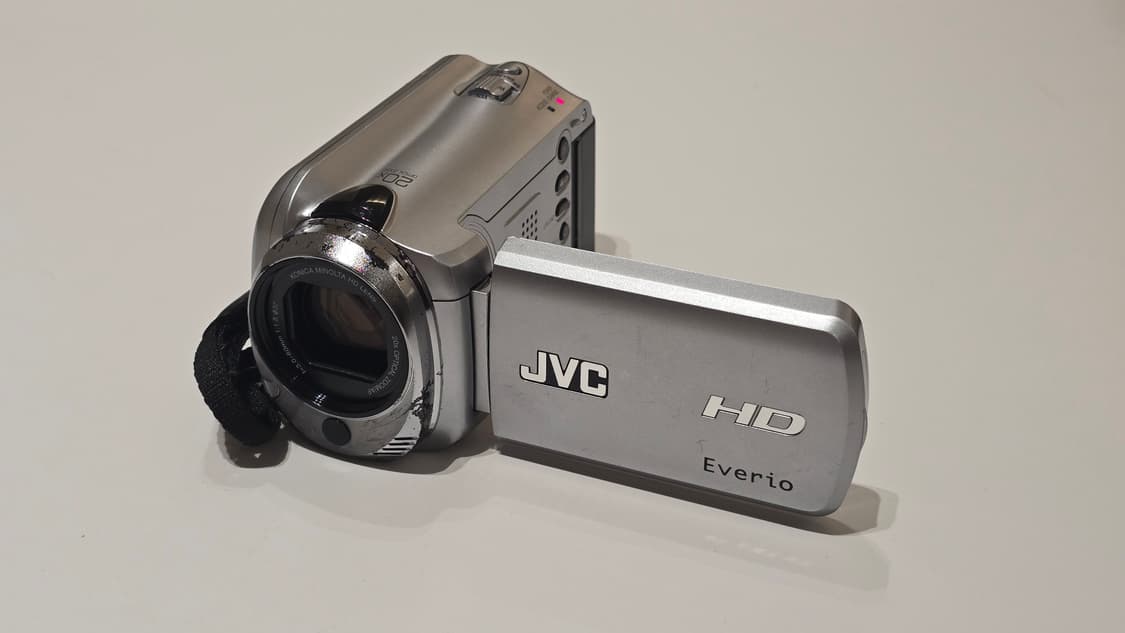 빈티지 디카 캠코더 JVC GZ-HD500-S 본체만/작례 있음 상품이미지1