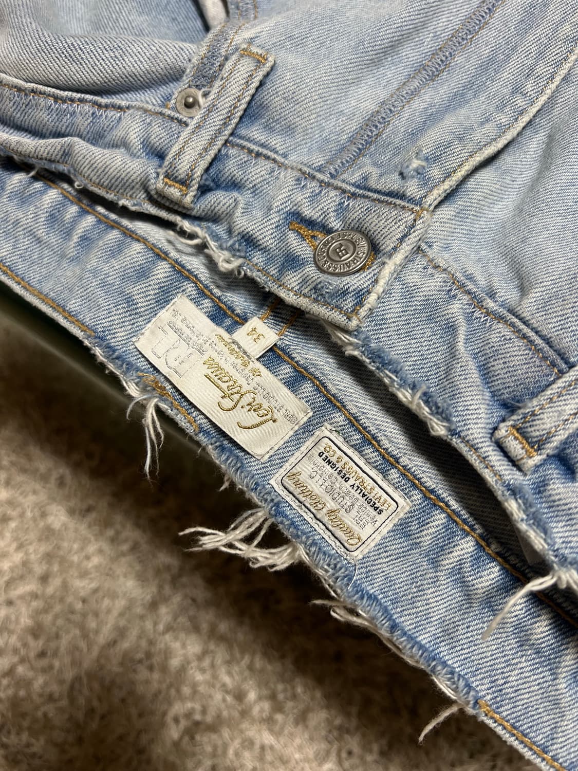 [34] ERL LEVIS STAY LOOSE 데님 상품이미지3