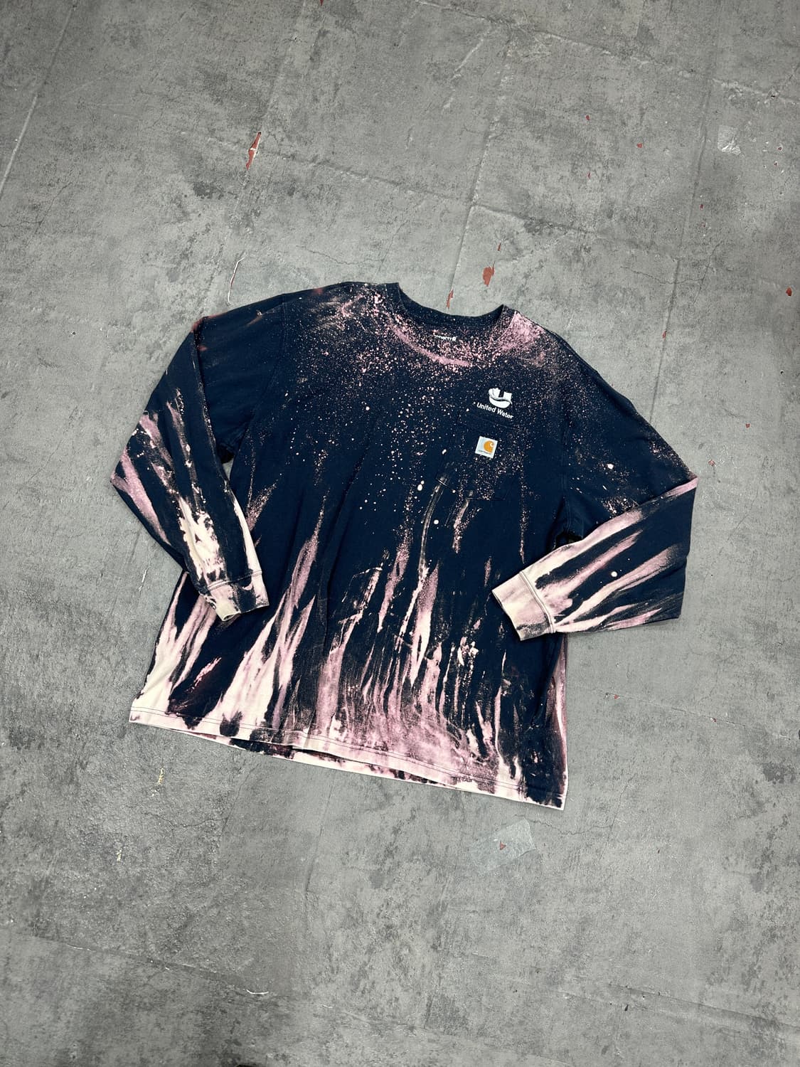 칼하트 다잉 커스텀 포켓 롱슬리브 3XL 상품이미지1