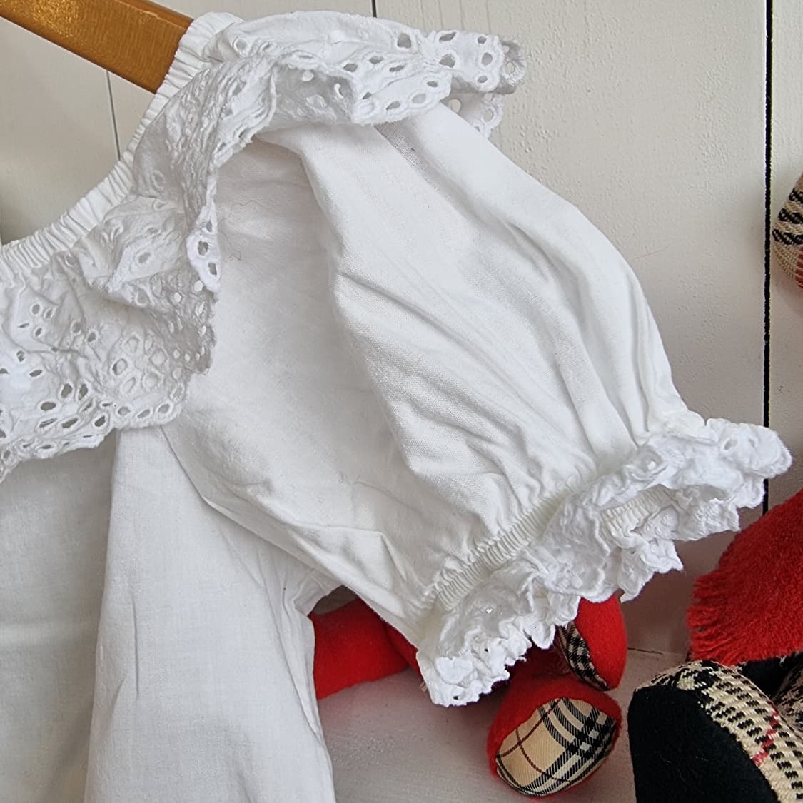 질 스튜어트(JILL STUART) 화이트 코튼 블라우스 상품이미지2