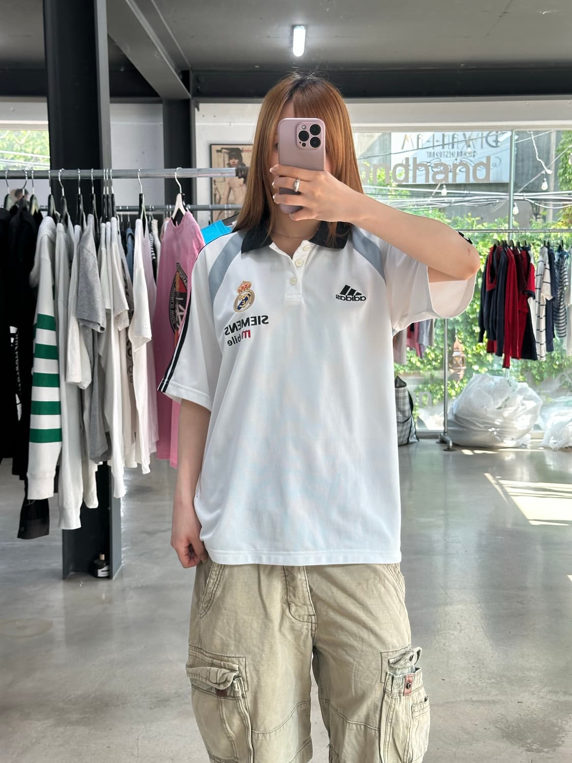 아디다스 레알마드리드 삼선 Pk 반팔져지 상품이미지2
