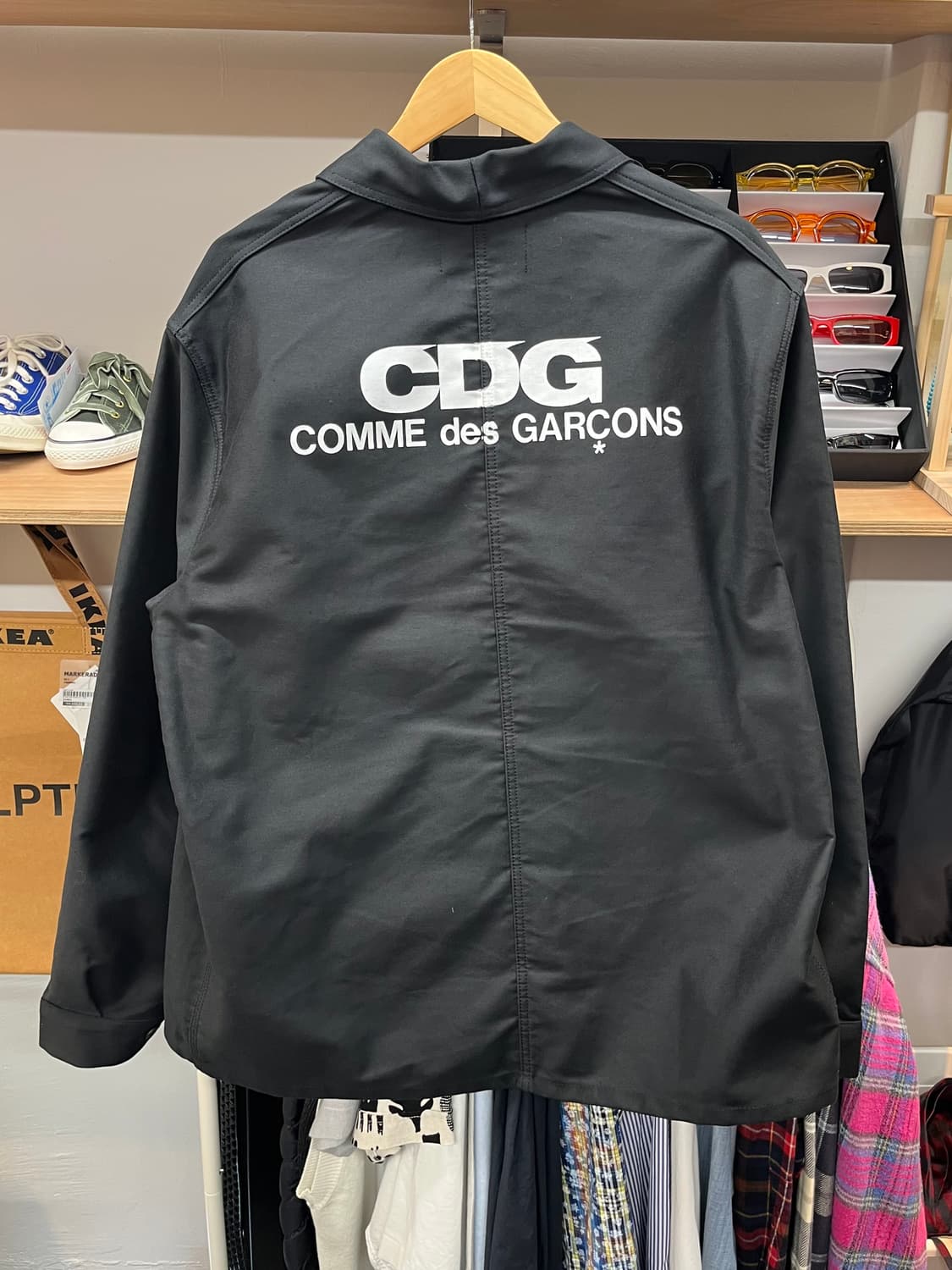 [105] 꼼데가르송 CDG X 르 라부어 워크자켓 블랙 상품이미지4