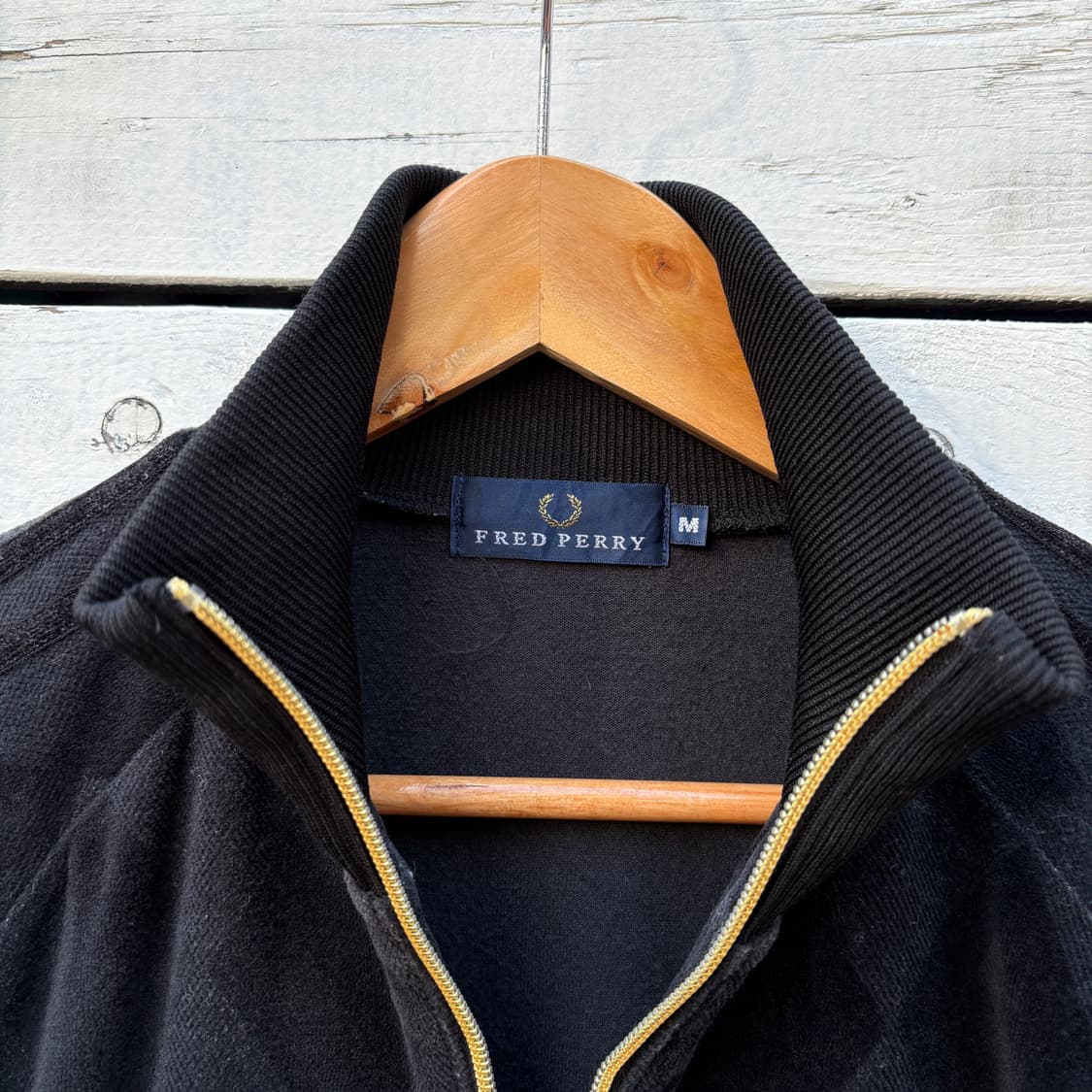 Fred Perry 프레드페리 벨벳 져지 집업 상품이미지4