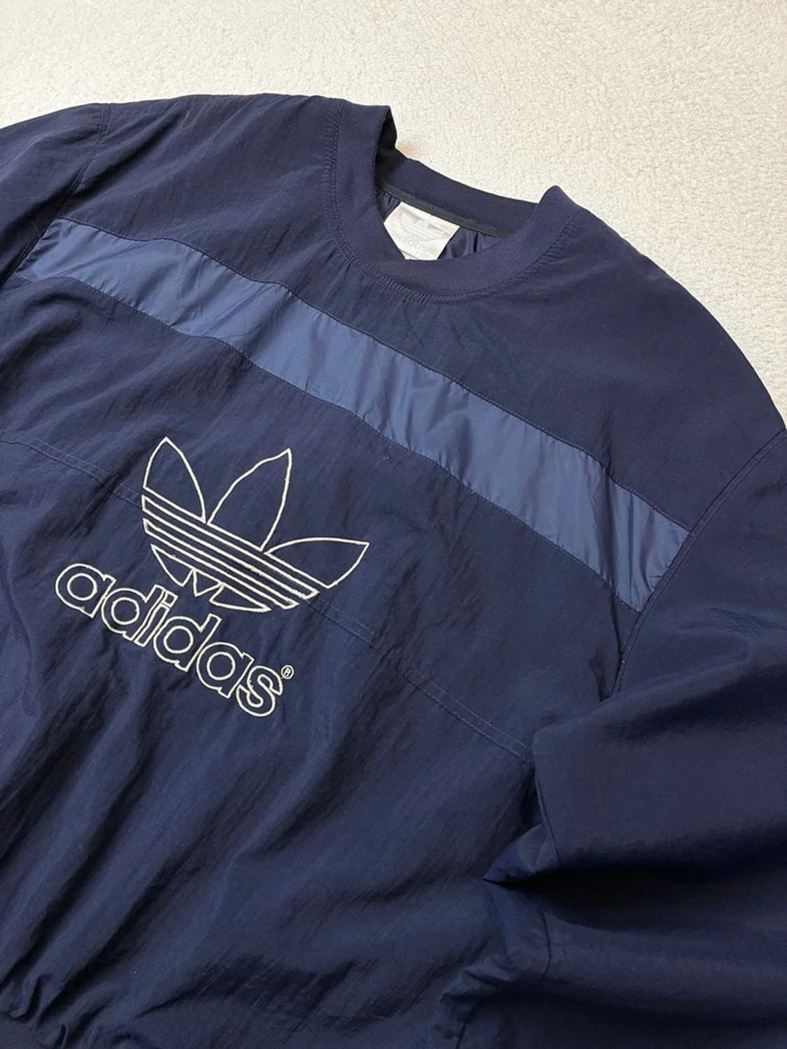 아디다스 90's 트레포일 자수로고 윈드 웜업 PN6030 상품이미지2