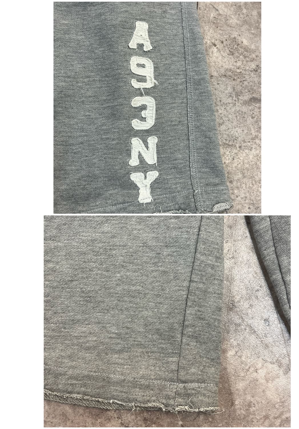 아베크롬비 밴딩 하프 팬츠 그레이 M #csz3421 상품이미지6