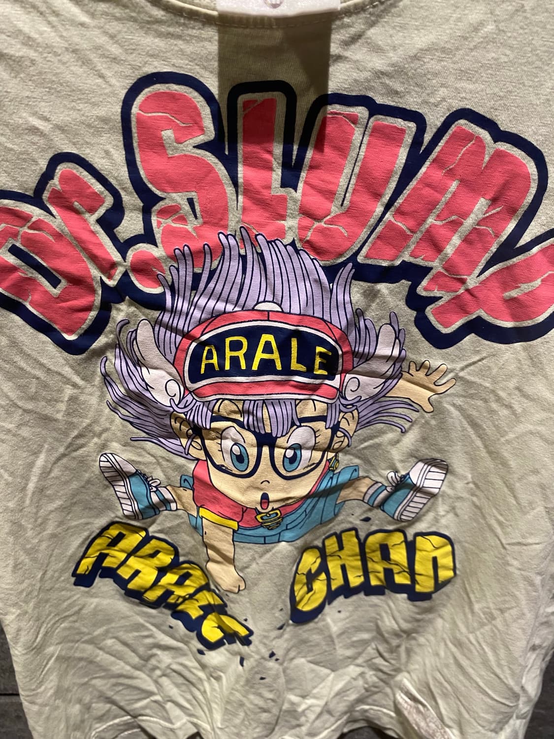 Doctor slump Arale Original T shirt M 상품이미지5