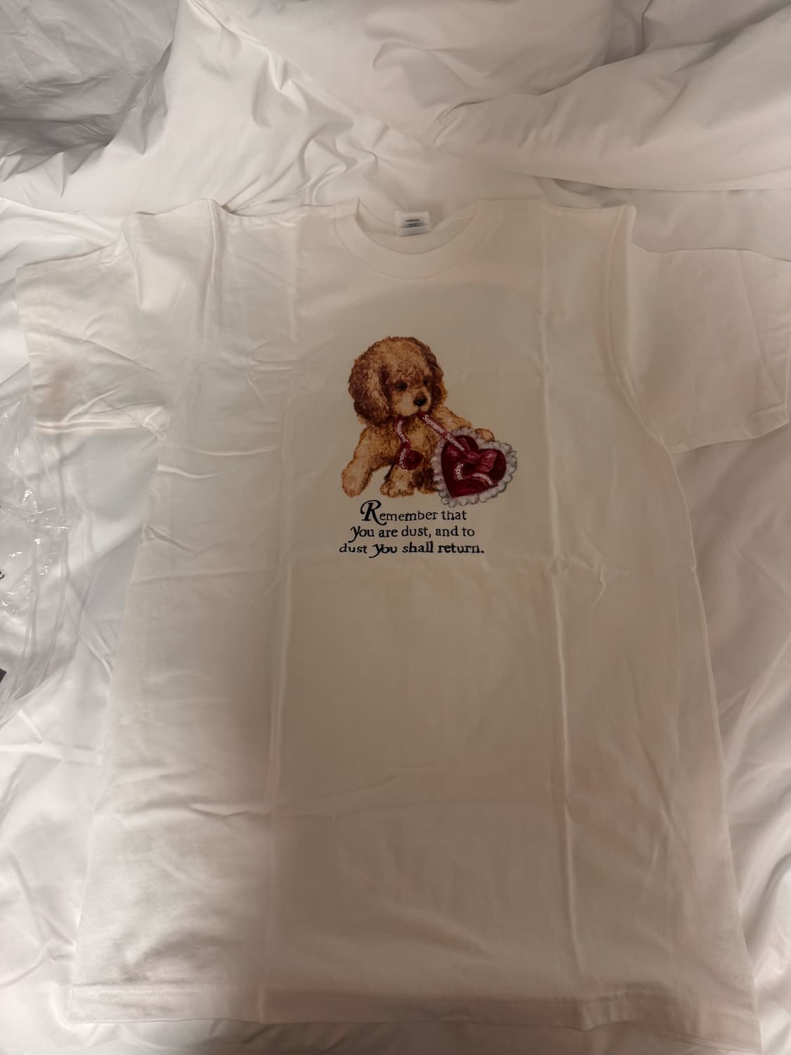 슈프림 더스트 강아지 티셔츠 S 상품이미지4