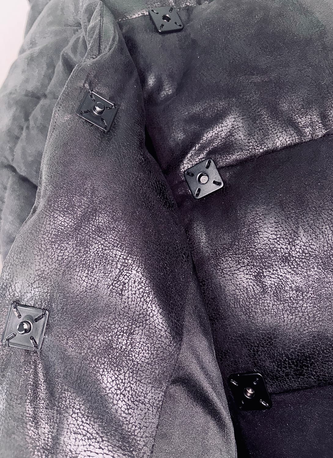 데무 하이넥 패딩 베스트 빈티지 급처 할인 패딩조끼 덕다운 릭오웬스 깔 상품이미지3