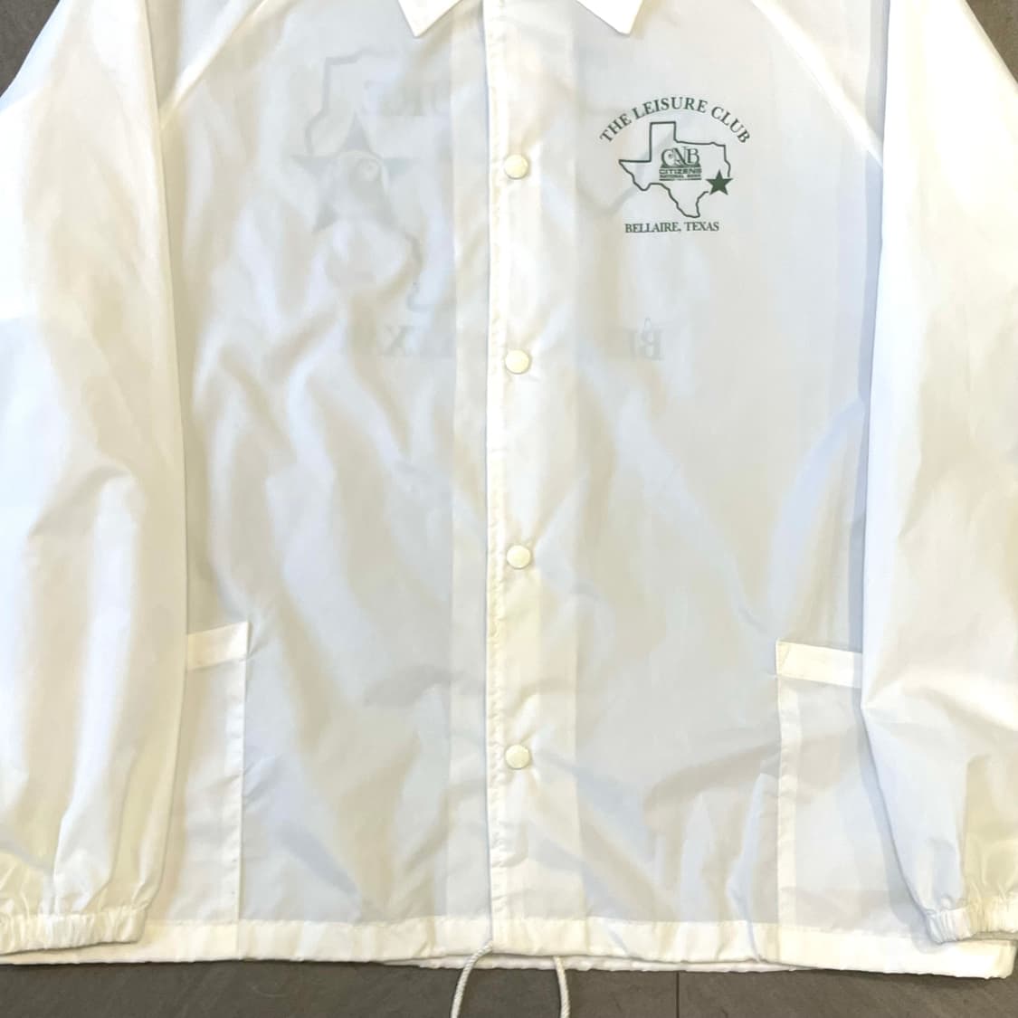 Usa 빈티지 화이트 나일론 코치 스타디움 자켓 상품이미지6