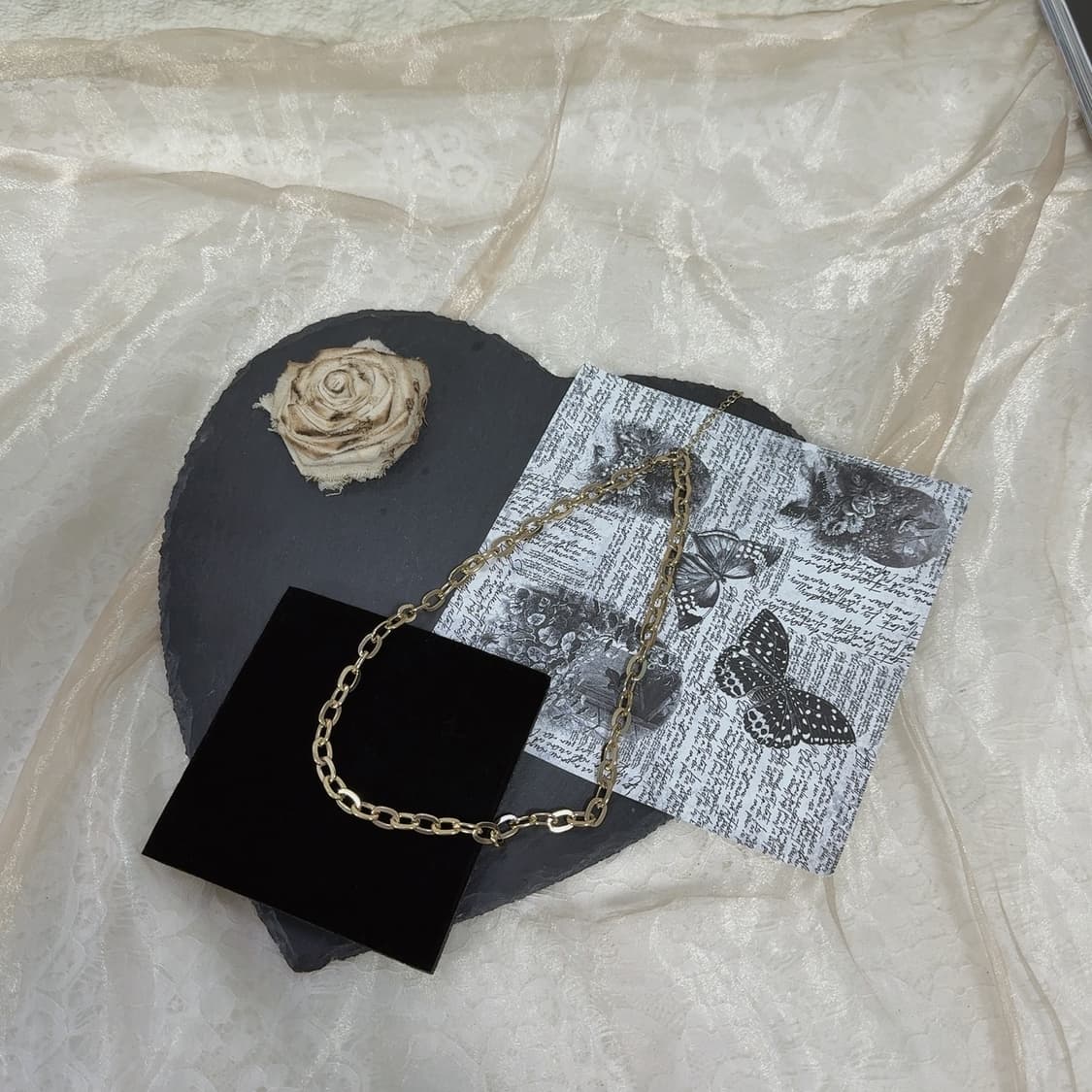 빈티지 체인 목걸이 상품이미지2