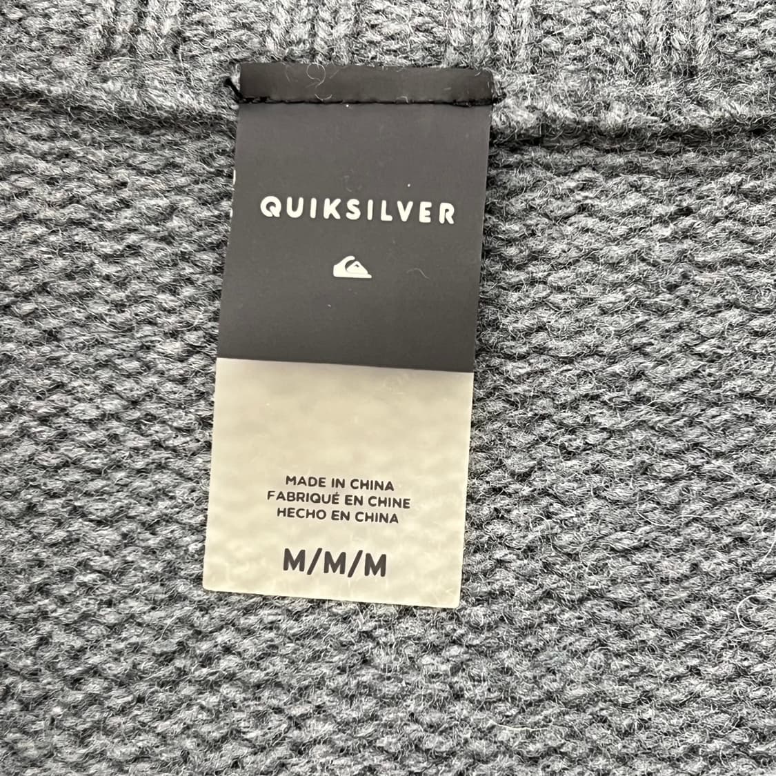 퀵실버 니트 집업 r2585 상품이미지5