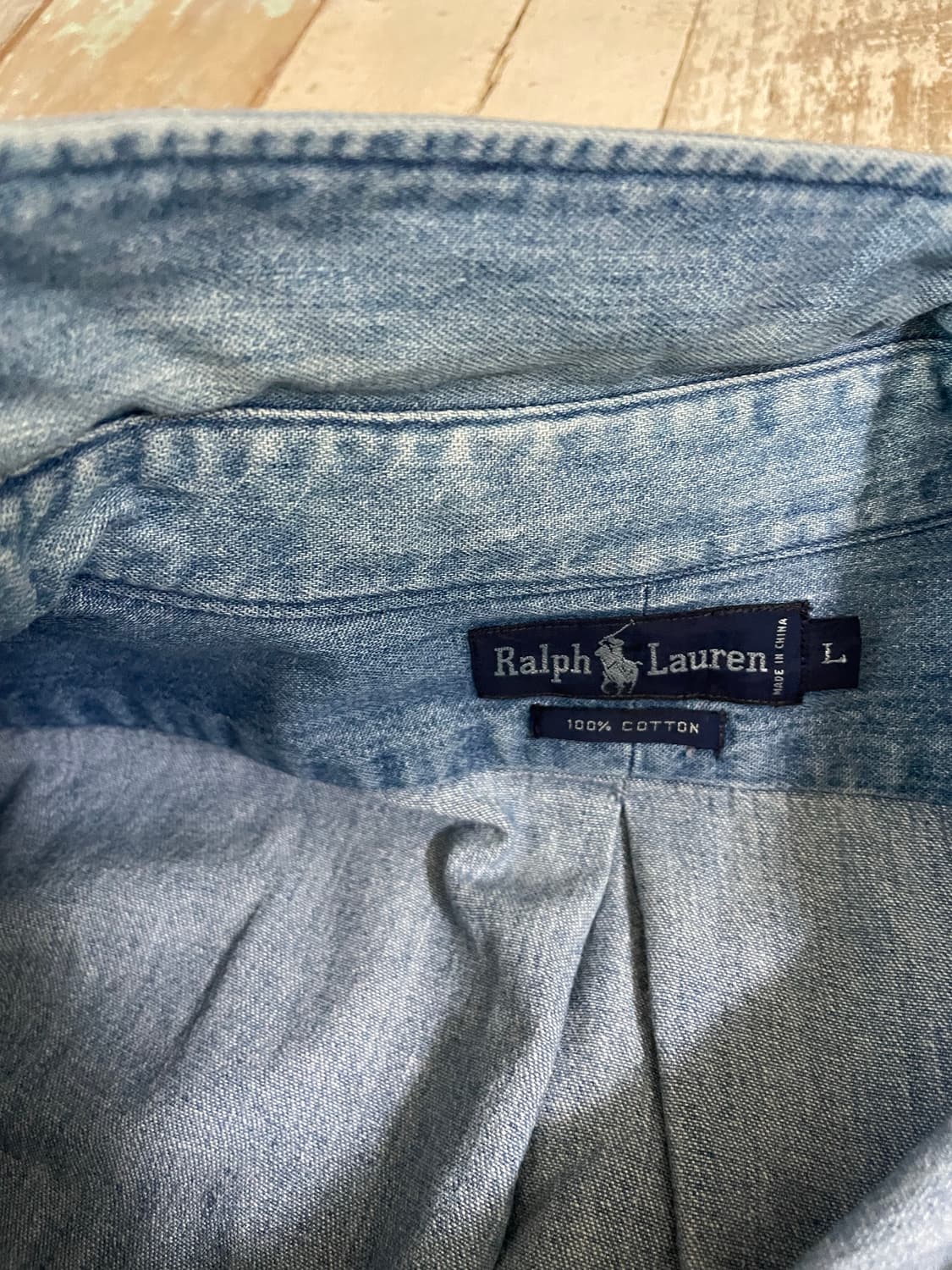 Polo Ralph Lauren Button-Down Denim Shir 상품이미지7