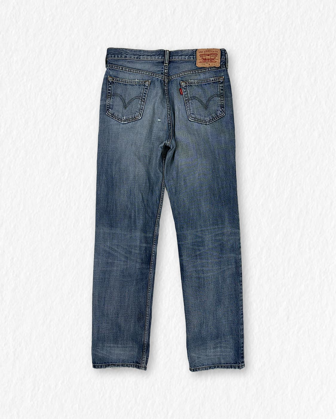 리바이스 506 중청 워싱 데미지진 상품이미지2