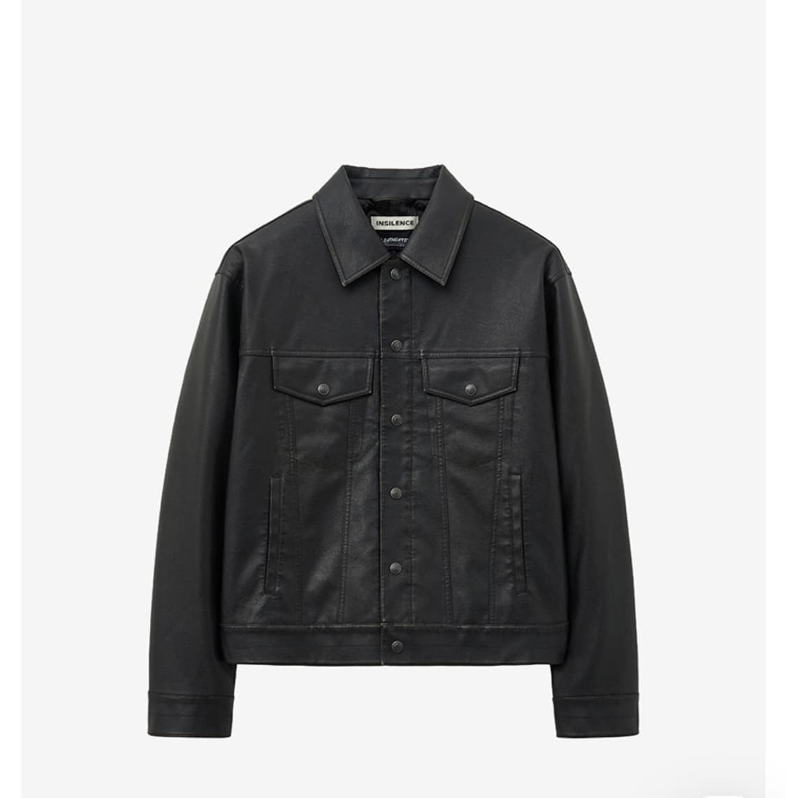 인사일런스 빈티지 포우 레더 트리거 자켓 상품이미지1