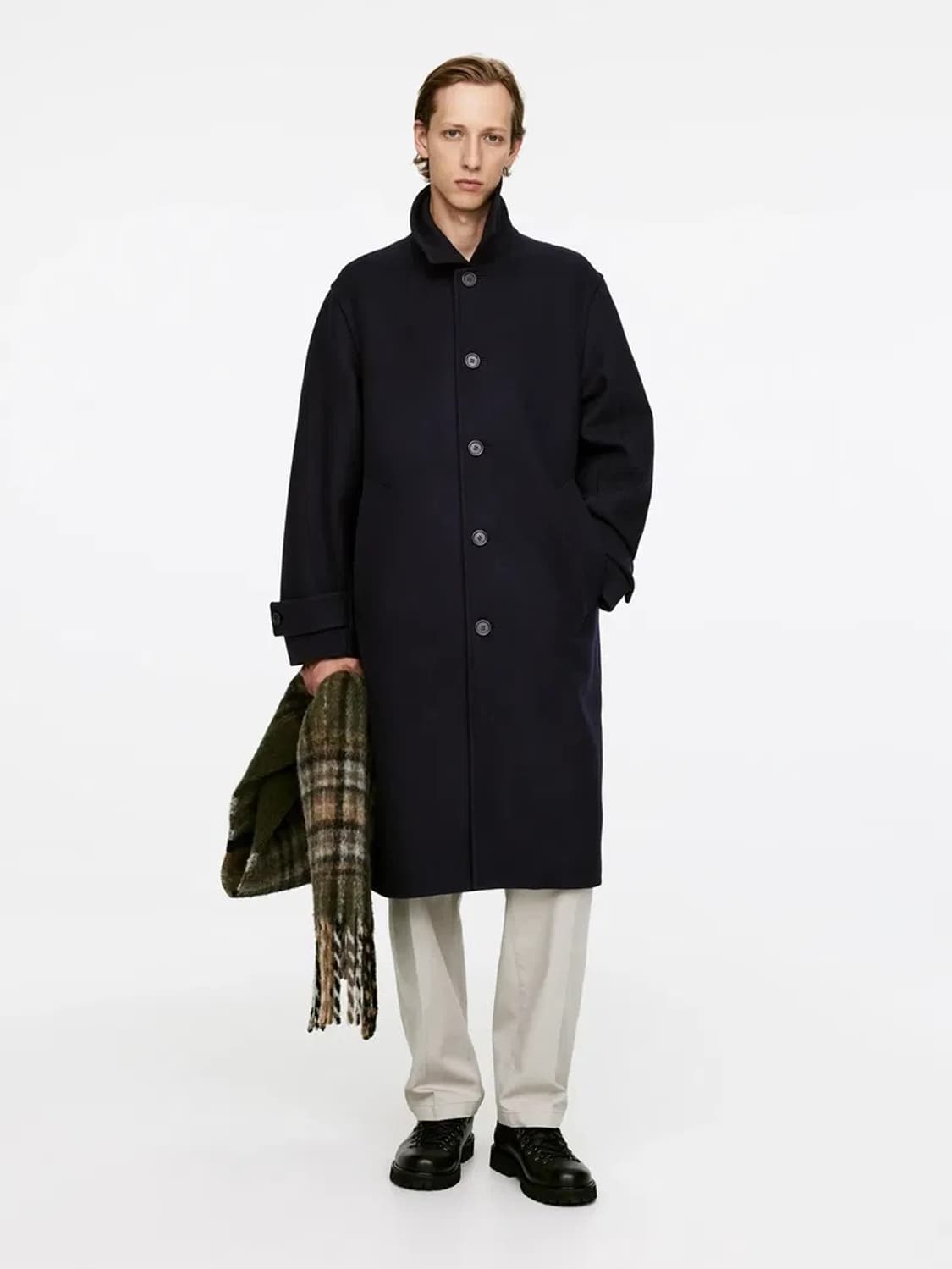 [새상품/50] 아르켓 헤비 멜튼 코트 상품이미지1