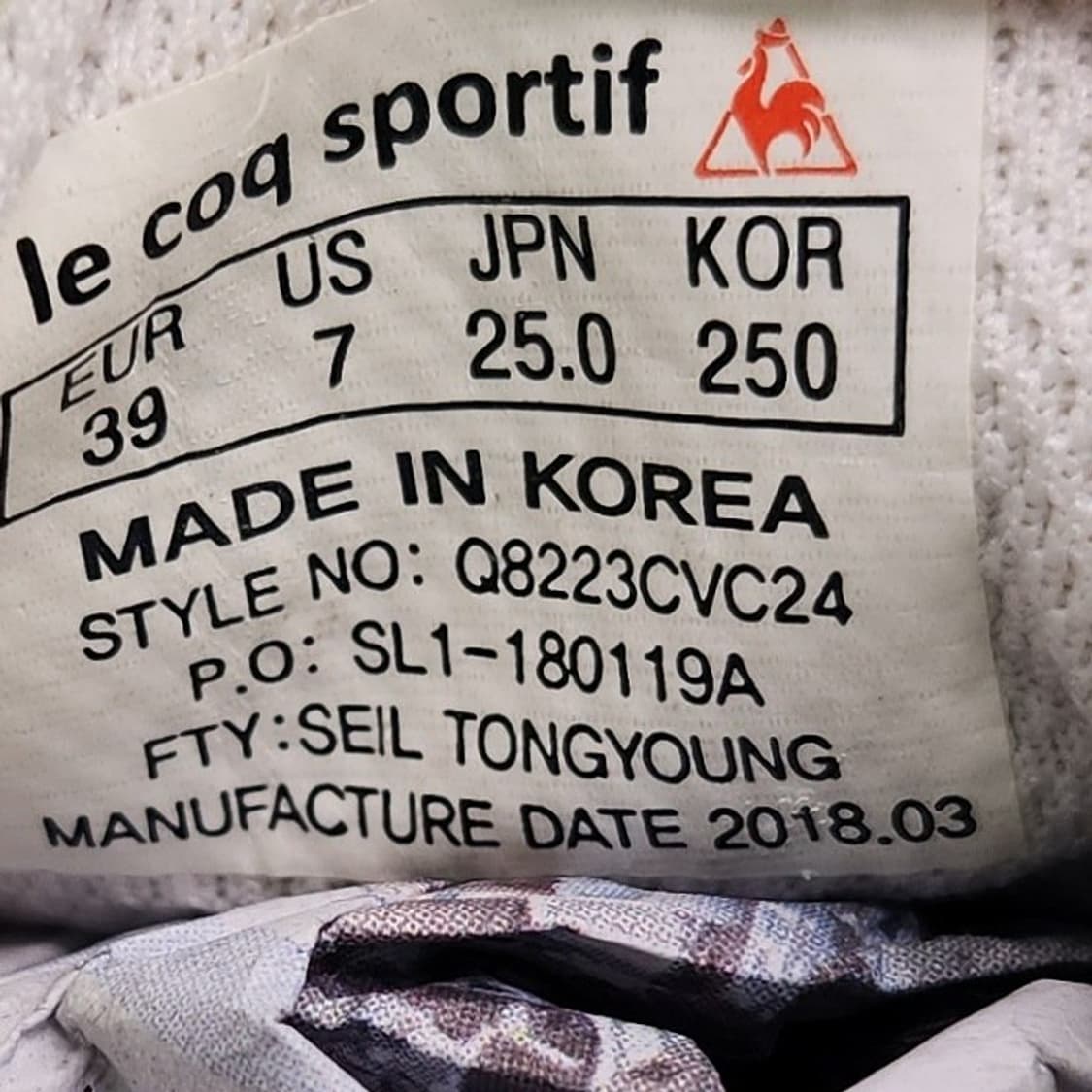 d 르꼬끄 스포르티브 스니커즈250 상품이미지6