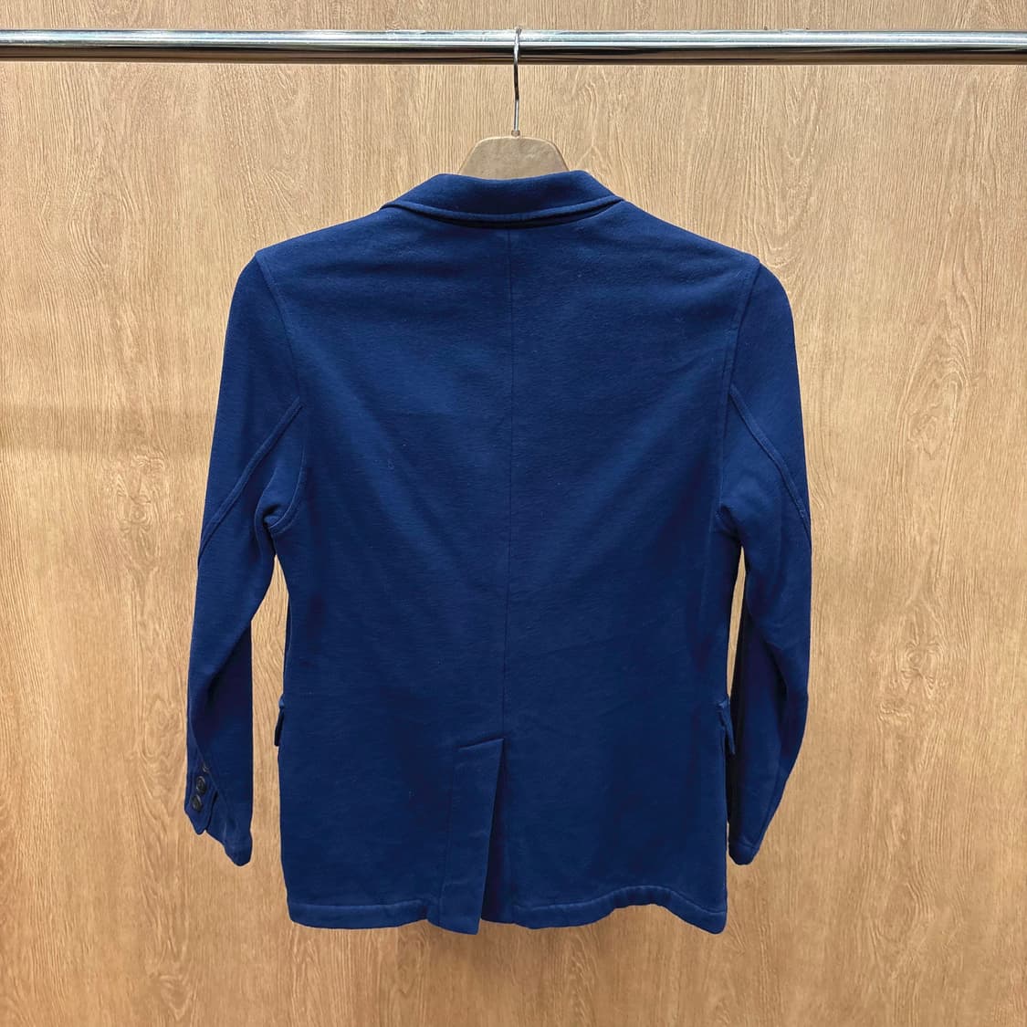 폴로 랄프 로렌 코튼 블레이저 자켓 빅 포니 로고 자수 포켓 네이비 상품이미지3