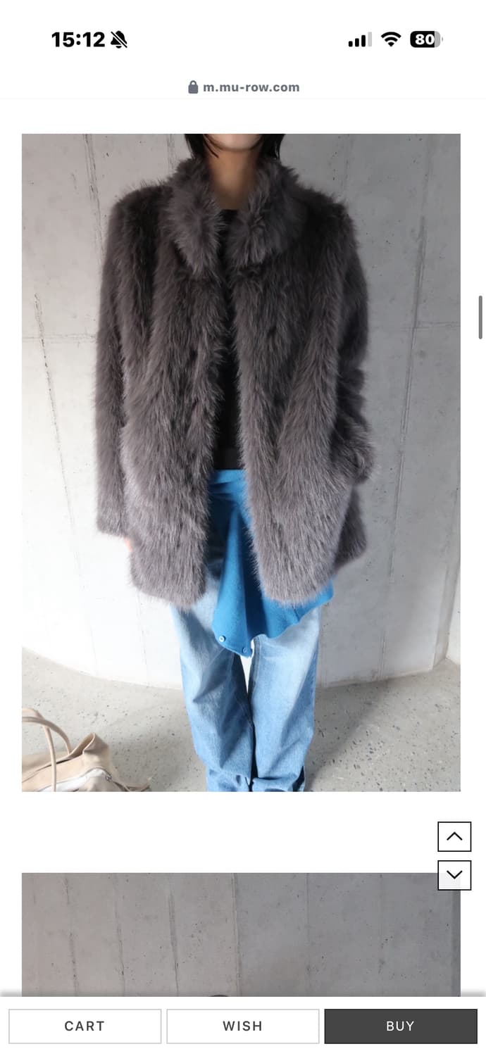 murow 뮤로우 퍼 자켓 상품이미지5