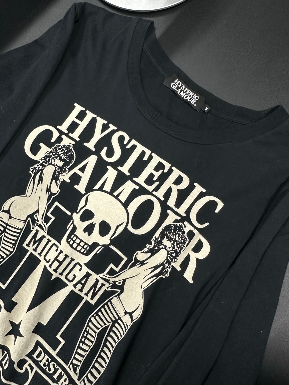 히스테릭 글래머 스컬 긴팔 롱슬리브  상품이미지3