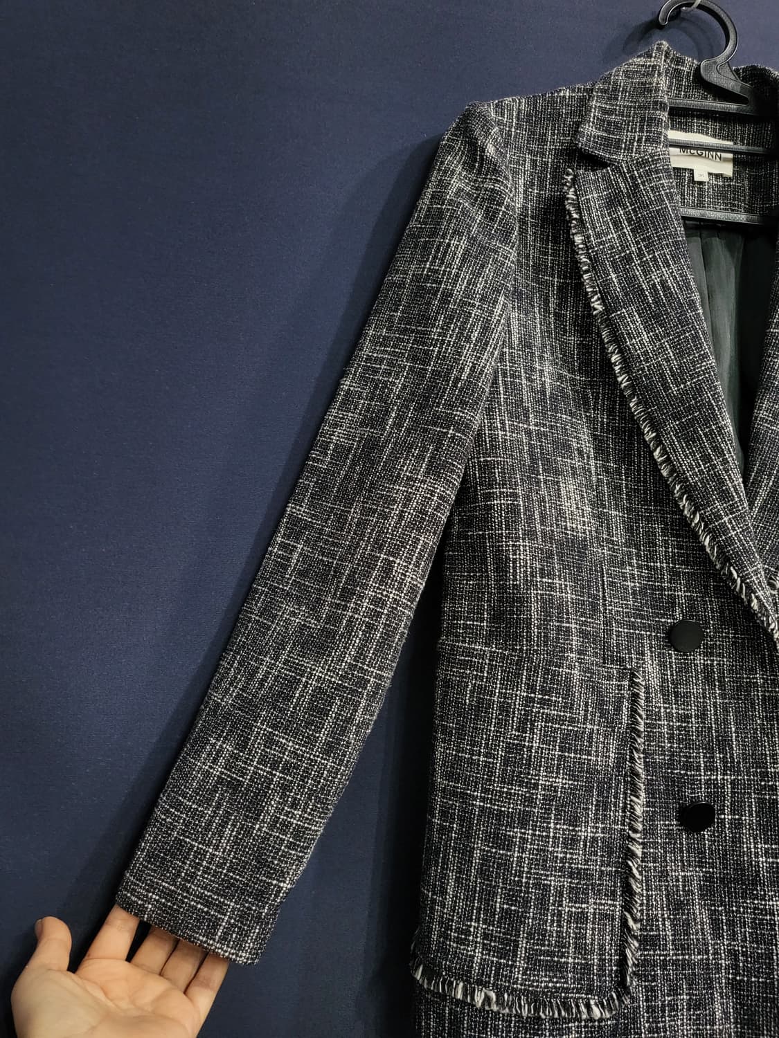 클래식 블레이저 트위드자겟 상품이미지3