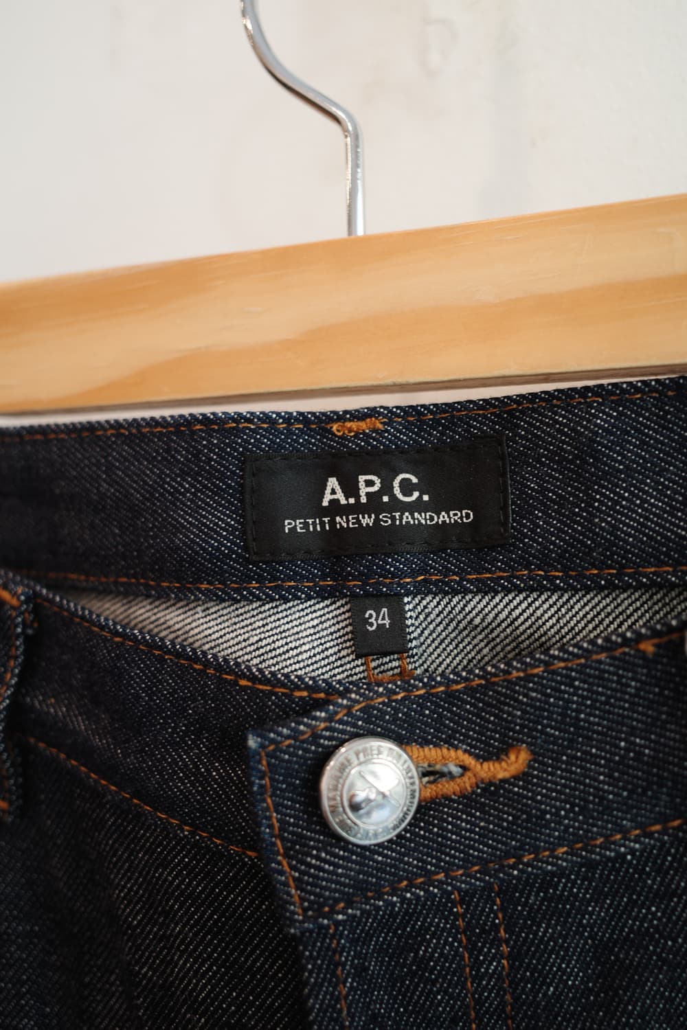 A.P.C 아페쎄 쁘띠 스탠다드 셀비지 데님 (36인치)  상품이미지3