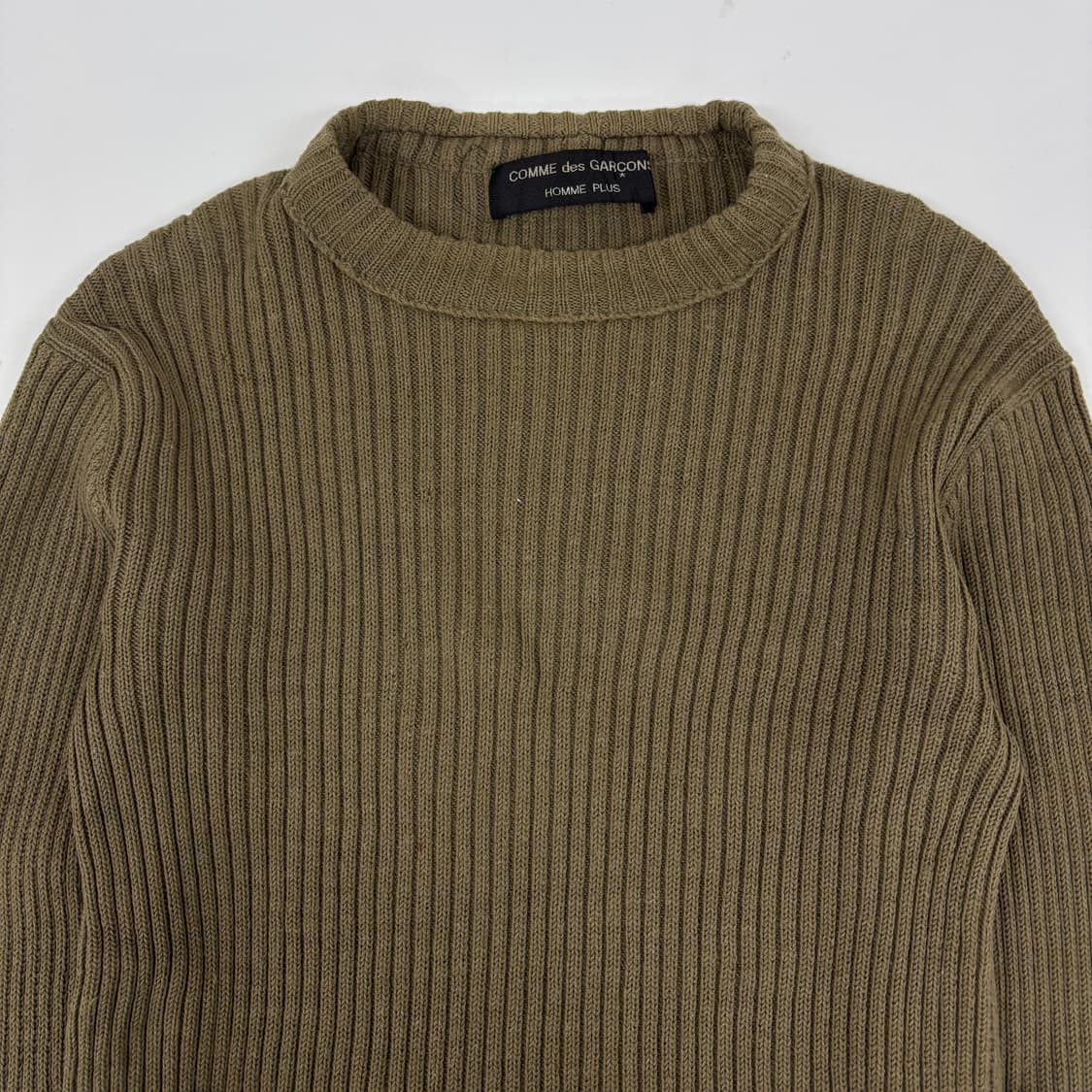 94aw 꼼데가르송 옴므 플러스 골지 니트 상품이미지2