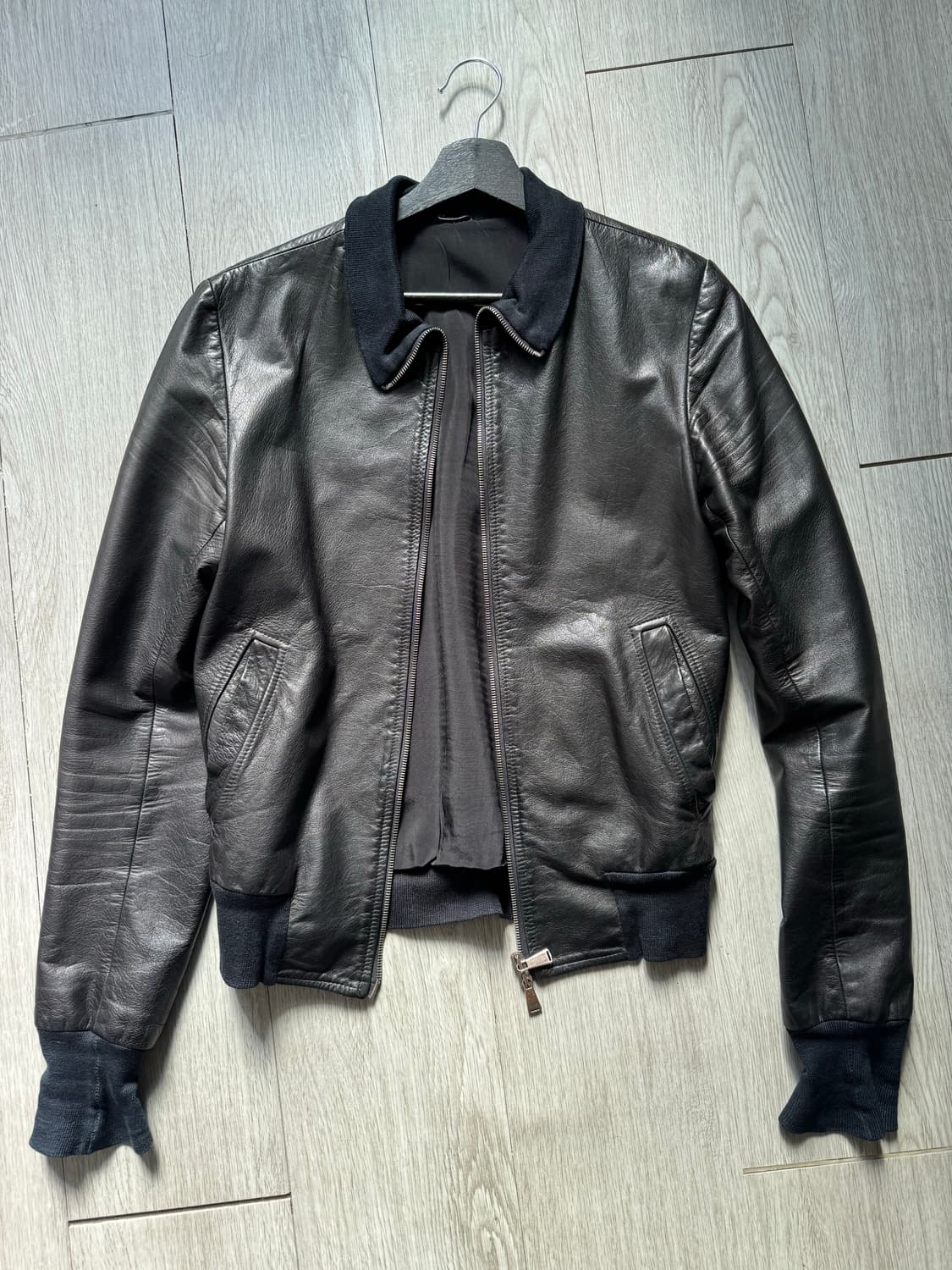 10sei0otto 레더 집업 상품이미지8