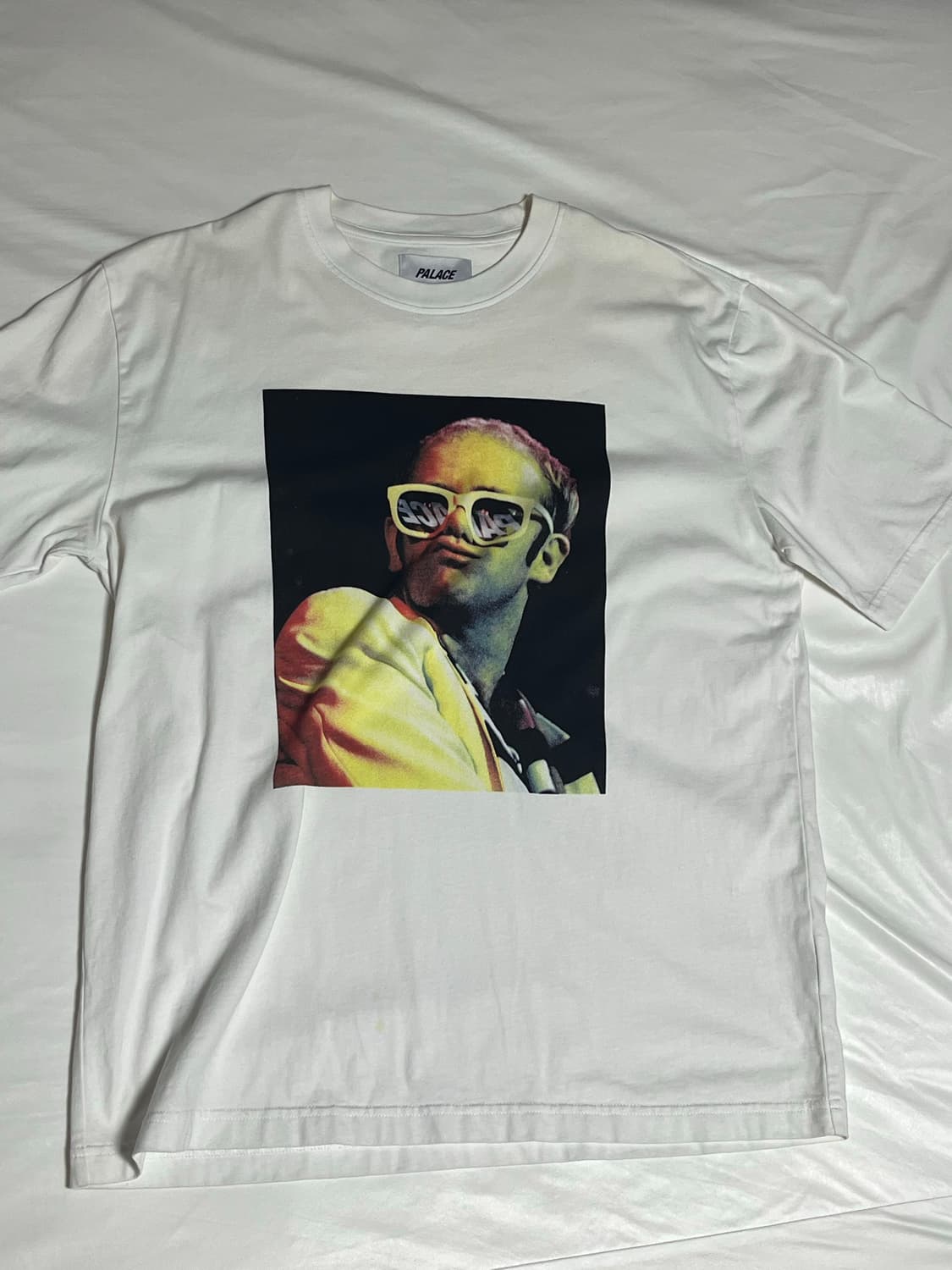 L)팔라스 엘튼 존 아이콘 티셔츠 화이트 상품이미지4