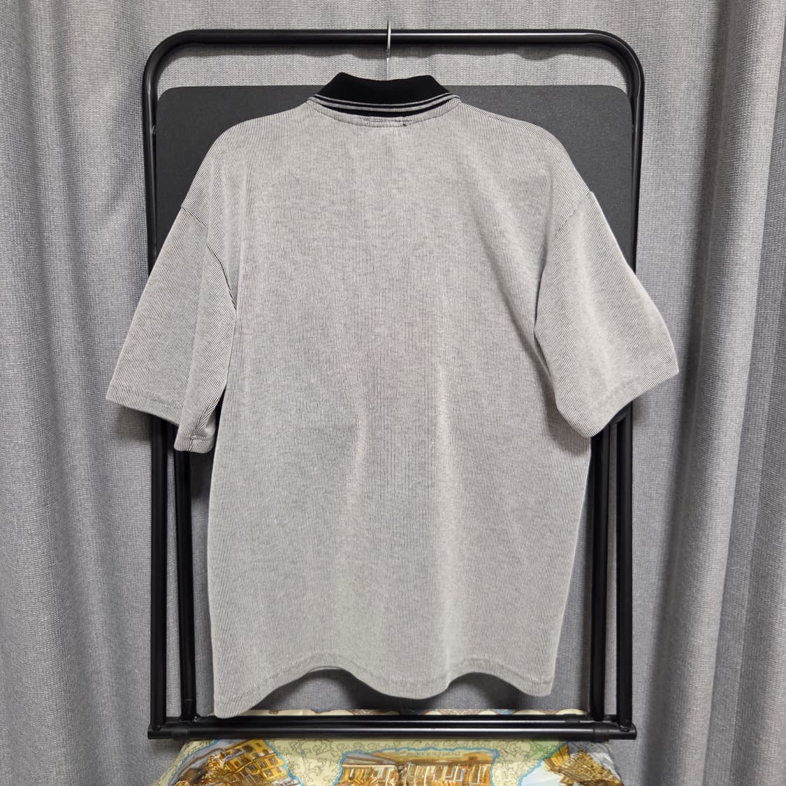 90s Usa Calvin Klein 반팔 카라넥 티셔츠 L(100) 상품이미지6