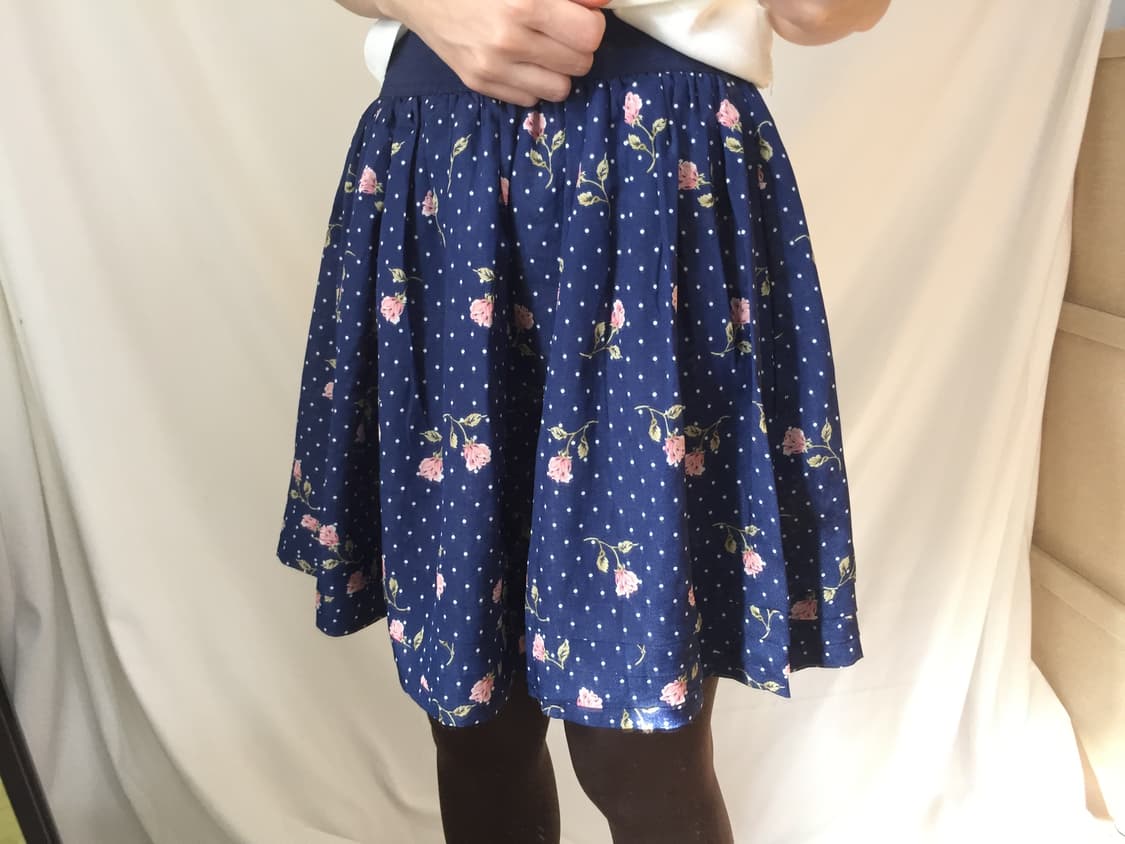 장미 도트 스커트 상품이미지4