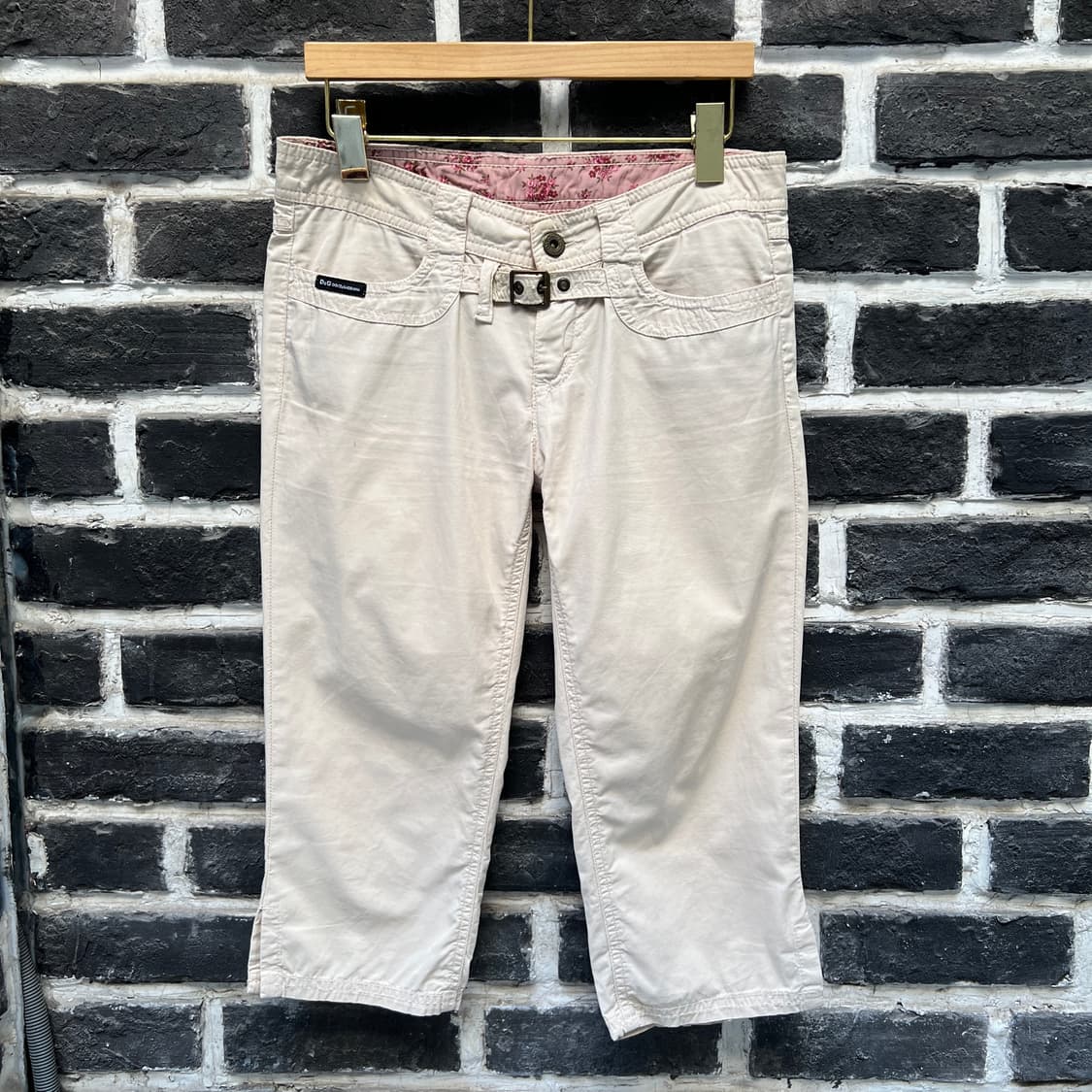 00s D&G 카프리팬츠 상품이미지1