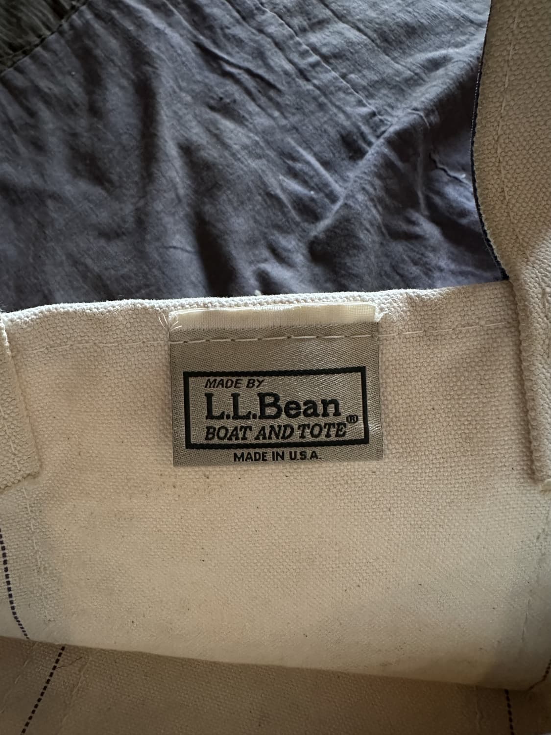 90s USA LL Bean Boat and Tote Mini Bag 상품이미지7