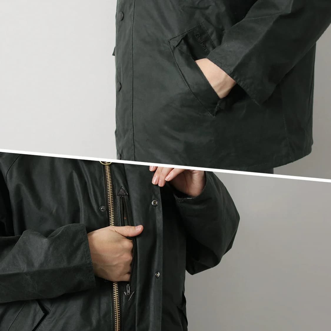 [42] 바버 트랜스포트 세이지 그린 상품이미지8