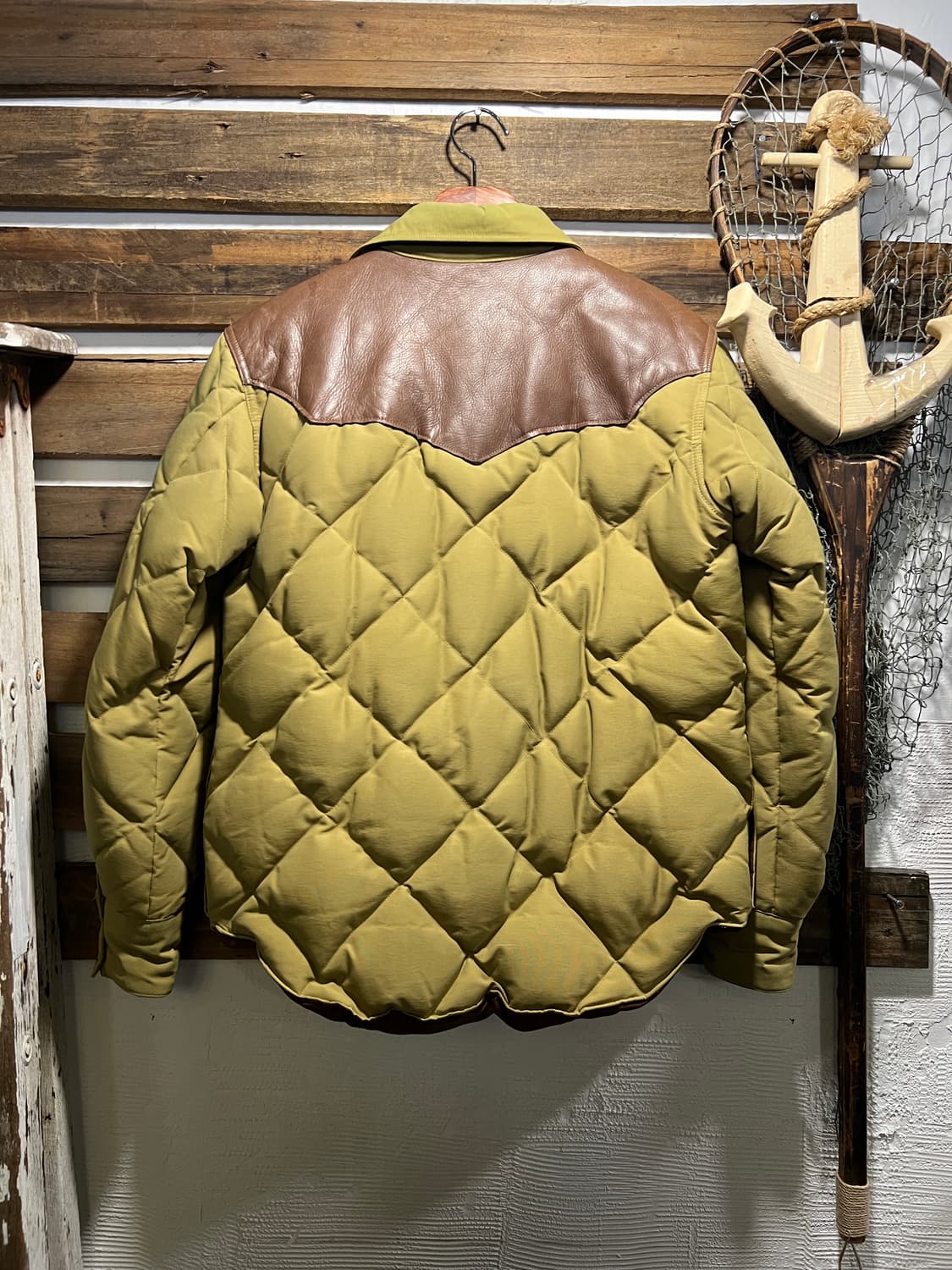 [M]슈가케인 요크 퀼팅 다운 패딩 상품이미지9