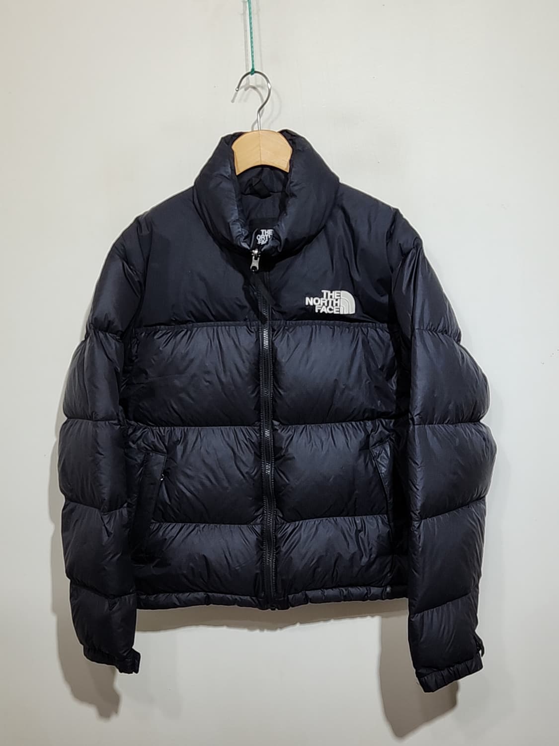 (M) 노스페이스 눕시 패딩점퍼 블랙 거위털 구스다운 자켓  상품이미지1