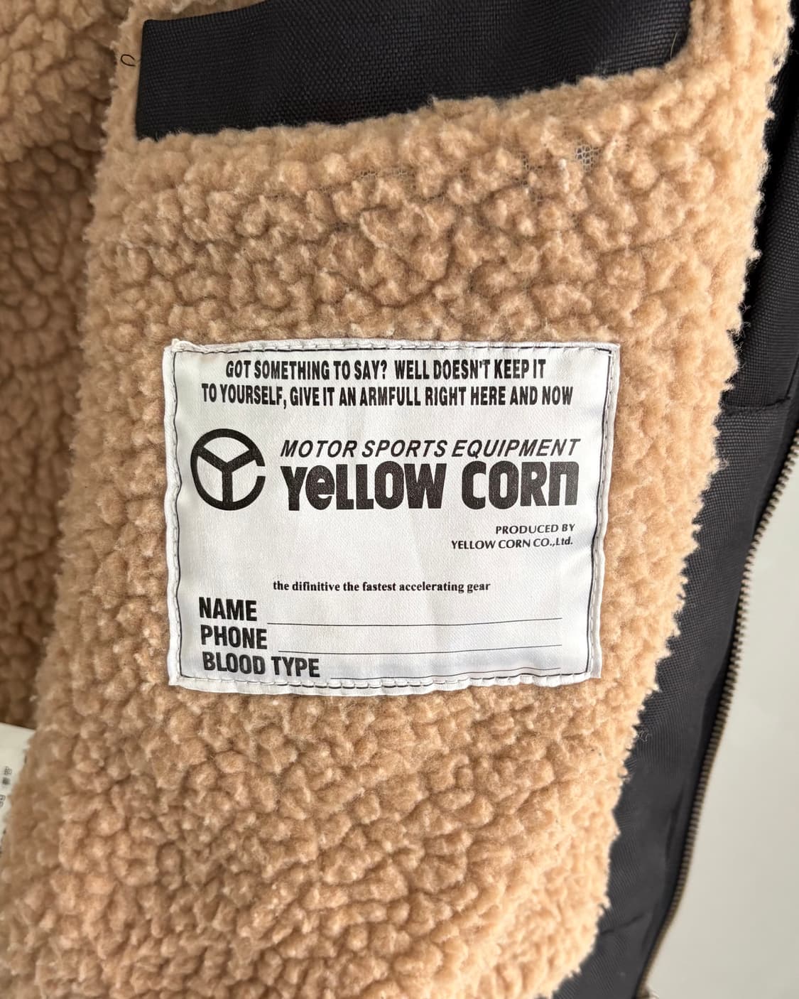 Yellow Corn 옐로우콘 90’s 바이커 자켓 상품이미지8